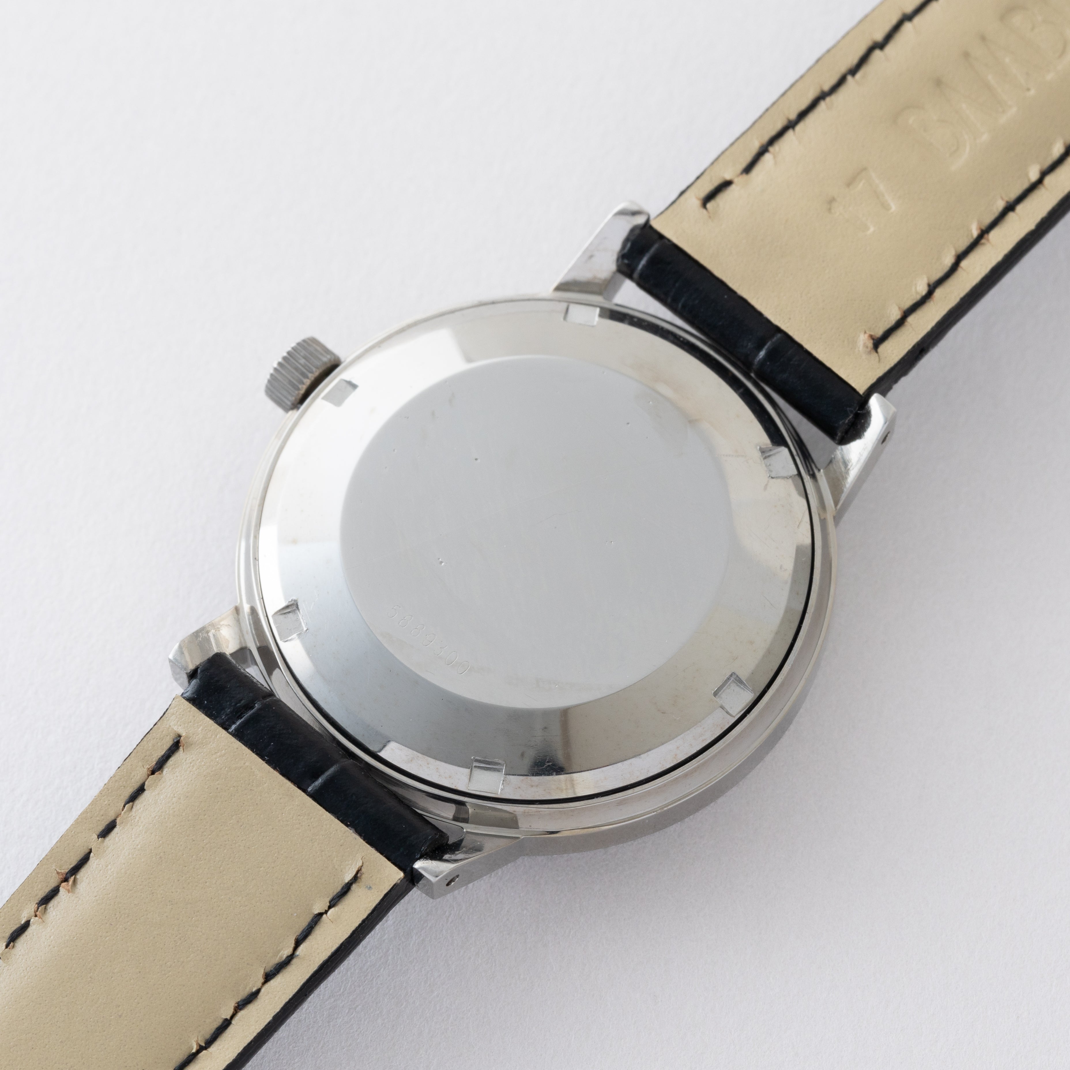 エテルナ マチック1000 1960年代製 グレーアラビアダイヤル スクリューバック