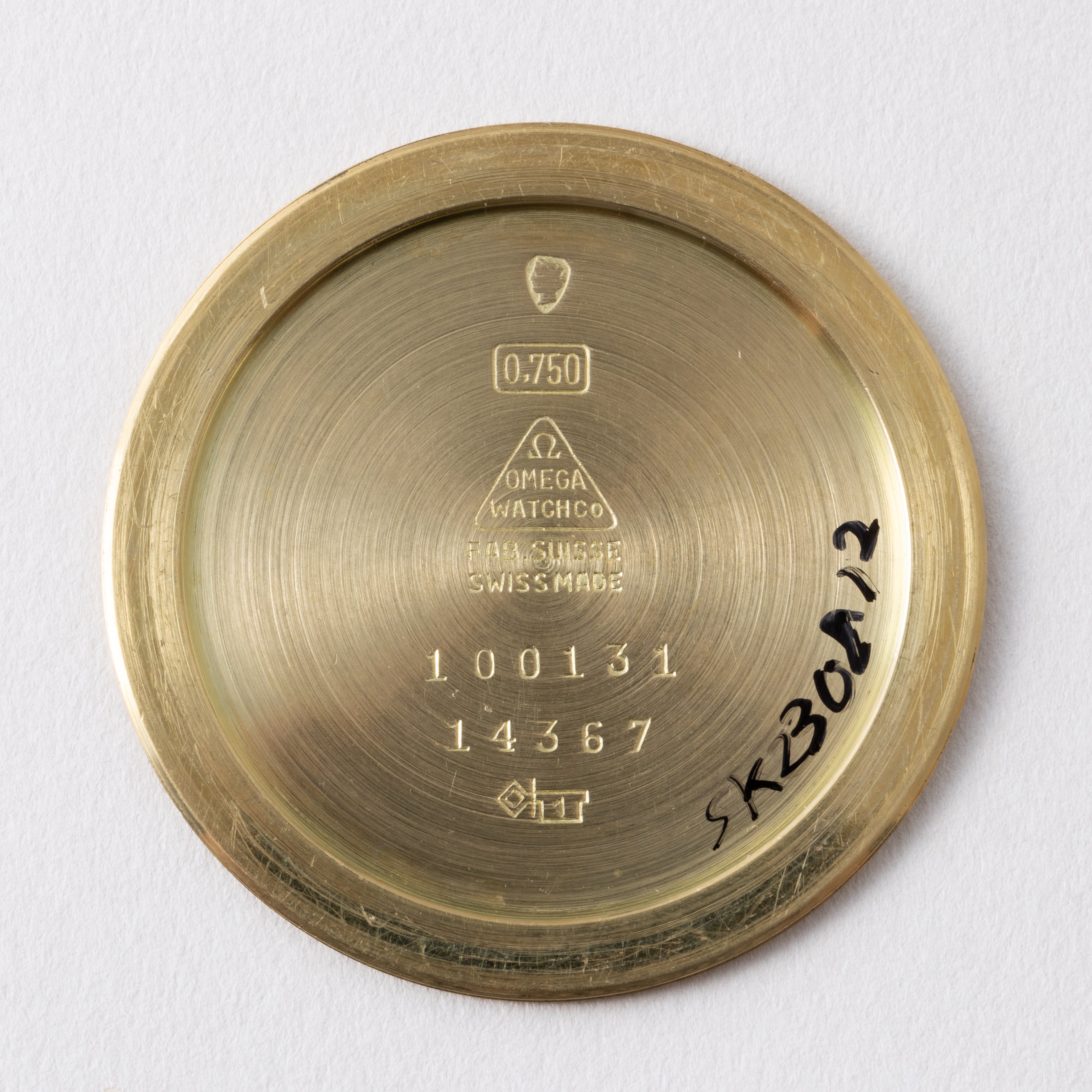 オメガ 18金無垢 ギョウシェダイヤル 1956年~1957年製 Ref.14367 スモールセコンド