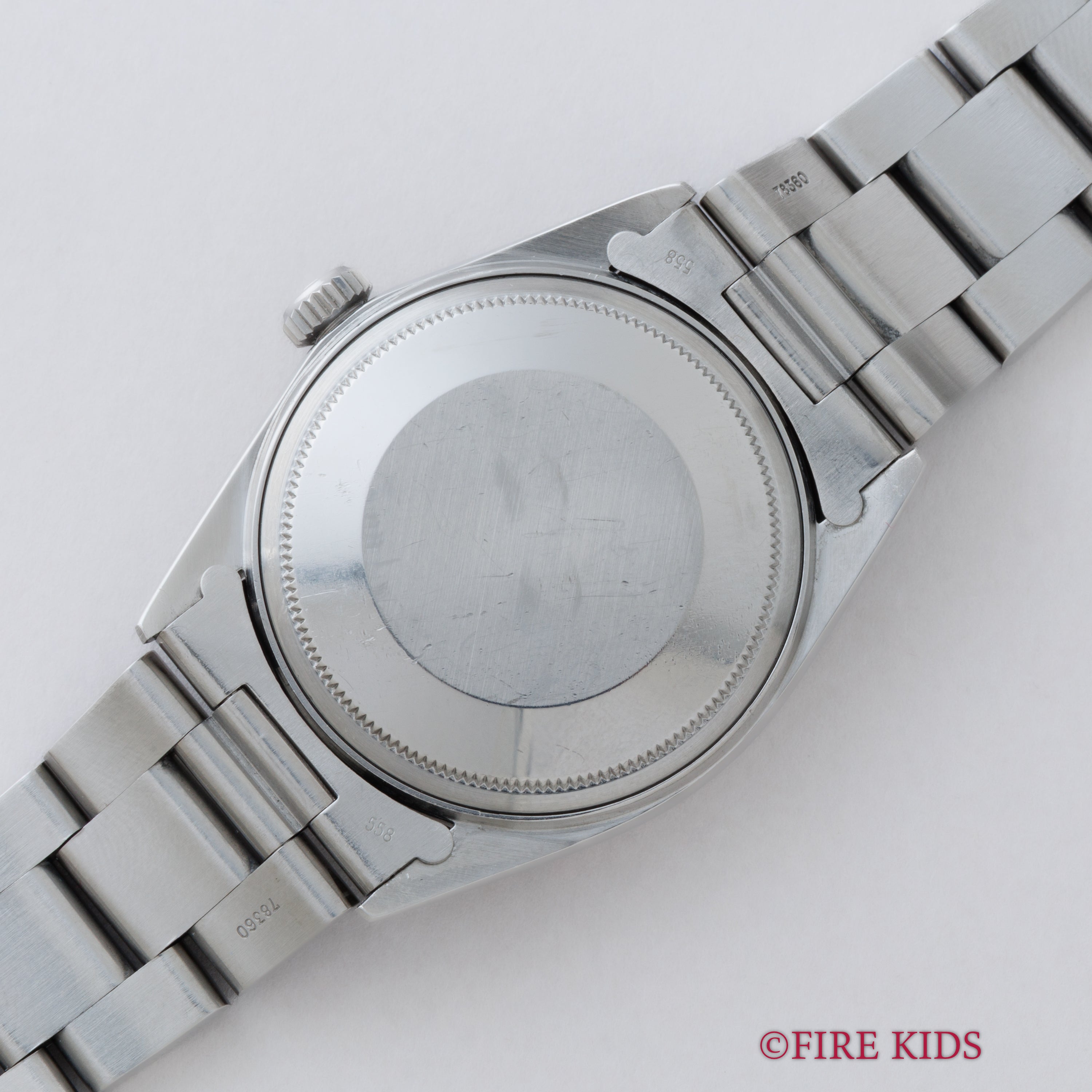 ロレックス デイトジャスト バックリーダイヤル 1971年製 Ref.1601 自動巻き 純正オイスターブレス