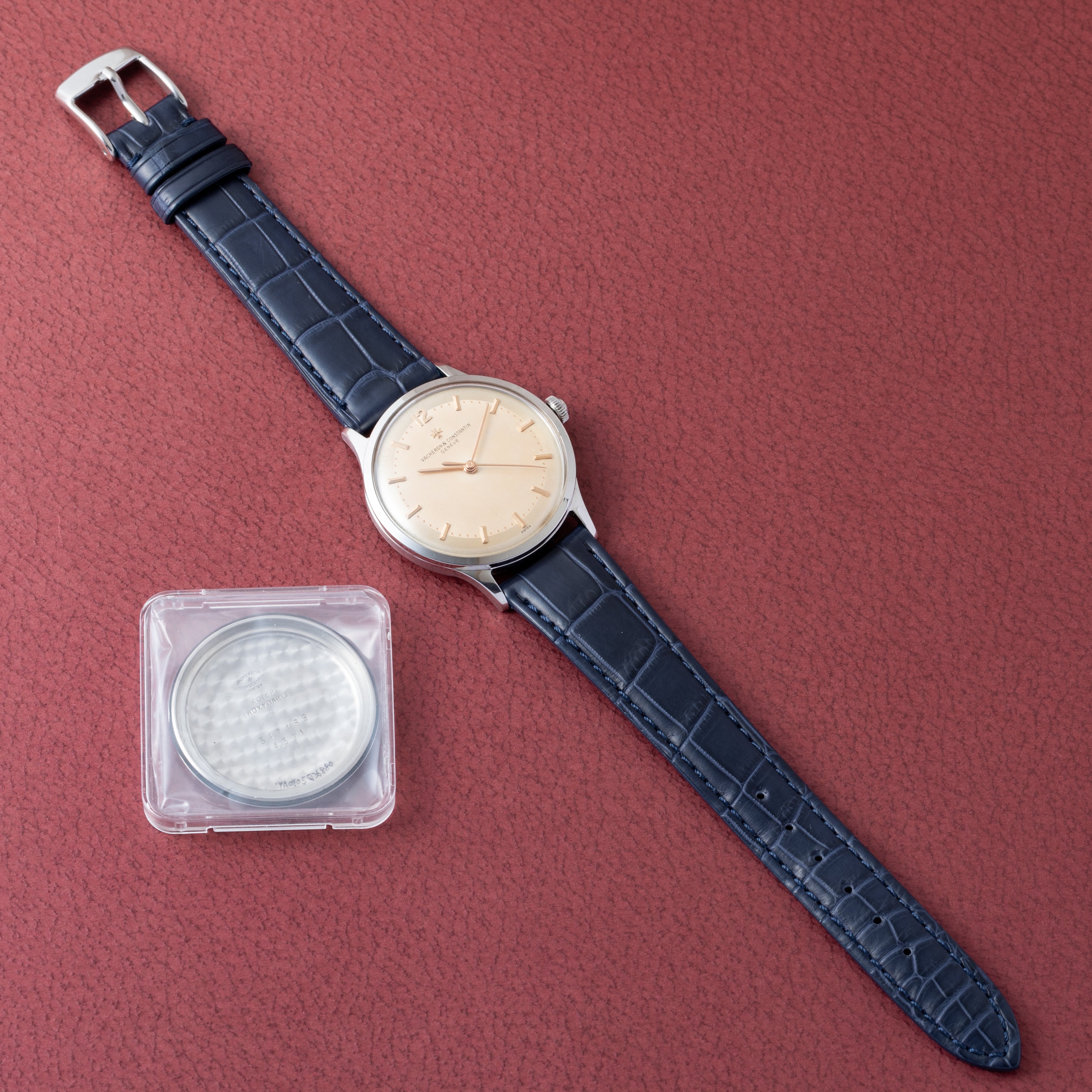 ヴァシュロン・コンスタンタン Ref.4301 裏スケルトン 1950年代後半製 象嵌文字盤