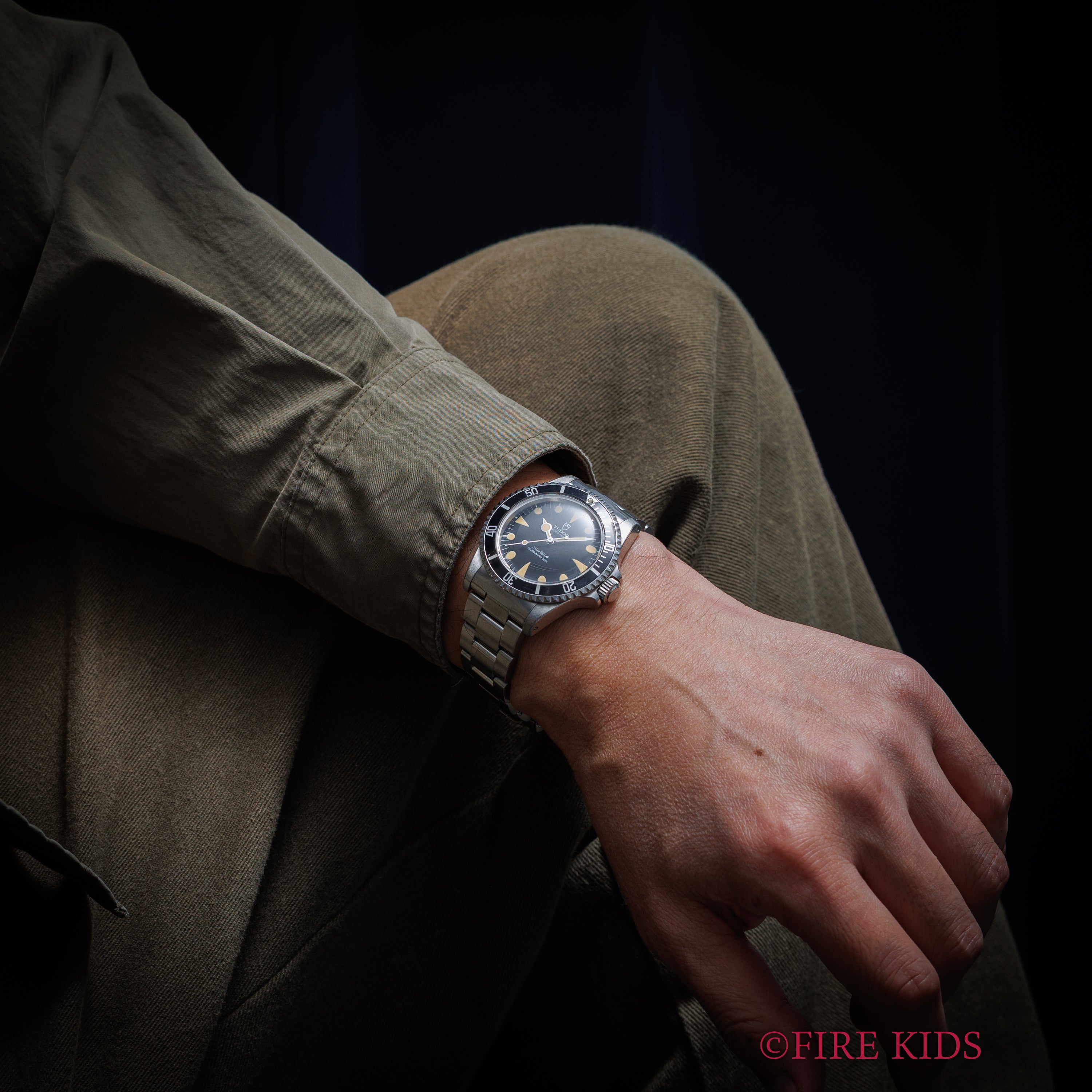 チューダー サブマリーナー ノンデイト 1984年製 ロリポップ ドーム風防 Ref.9401/0 オールトリチウム