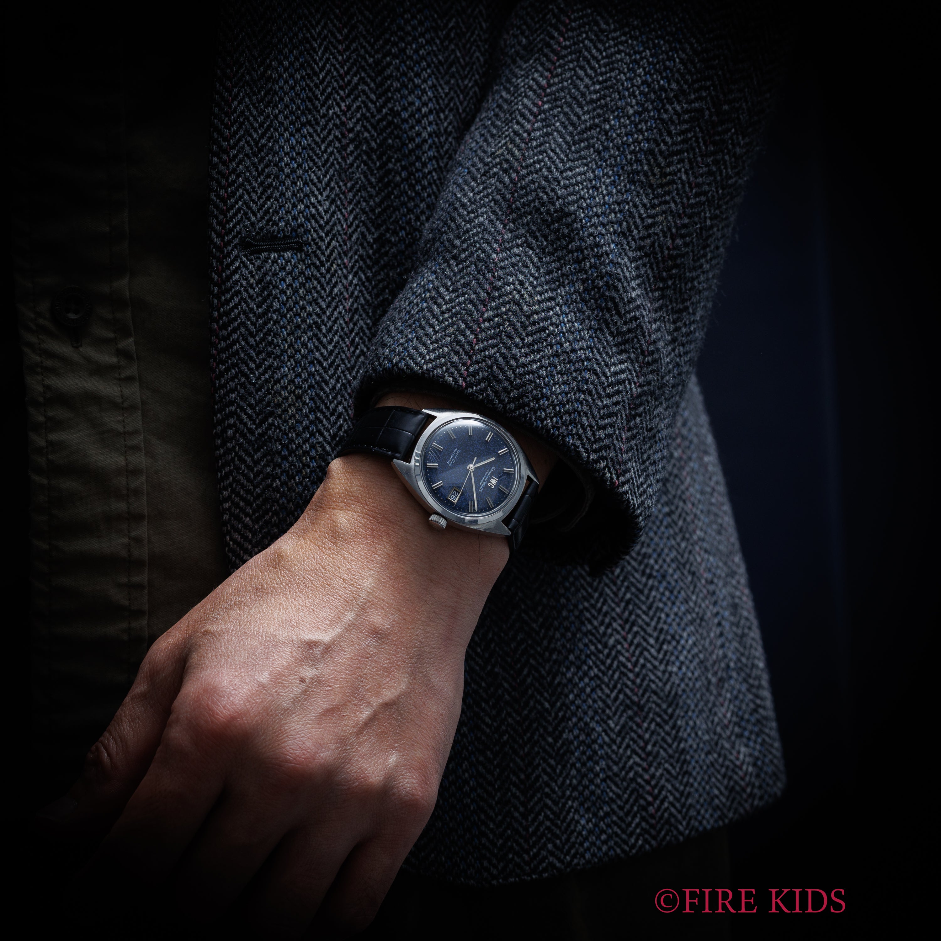 IWC ヨットクラブ ブルーマーブル 1969年製 Cal.8541 ペラトン式自動巻き