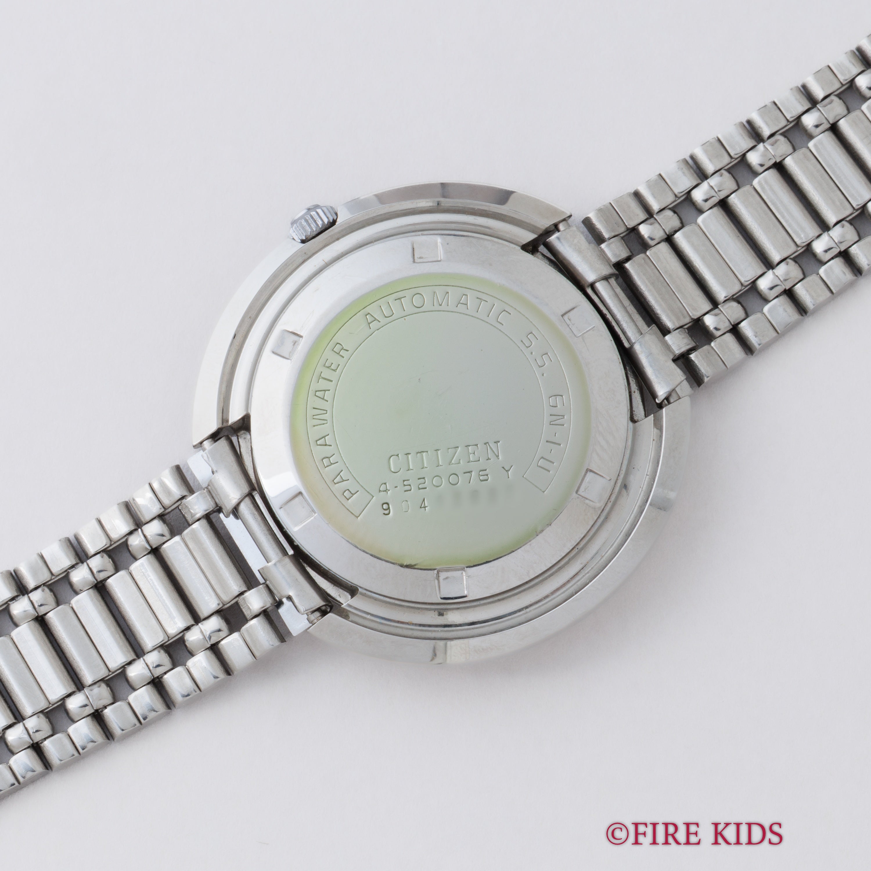 シチズン クリスタルセブン カスタム ナイアガラ 1969年製 未使用品 自動巻 純正ブレス タグ付き