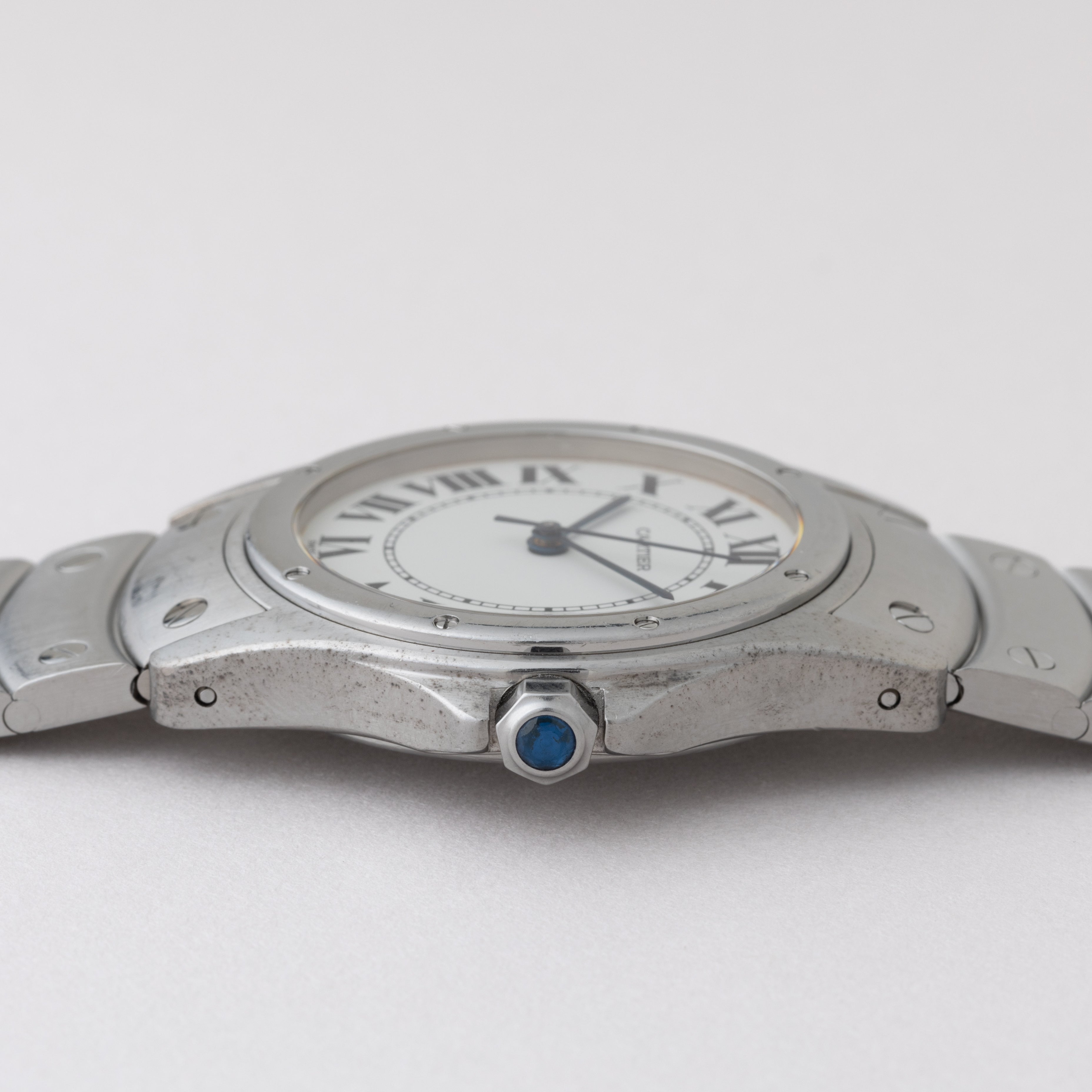 カルティエ サントス ロンド LM 1990年代製 ステンレスケース