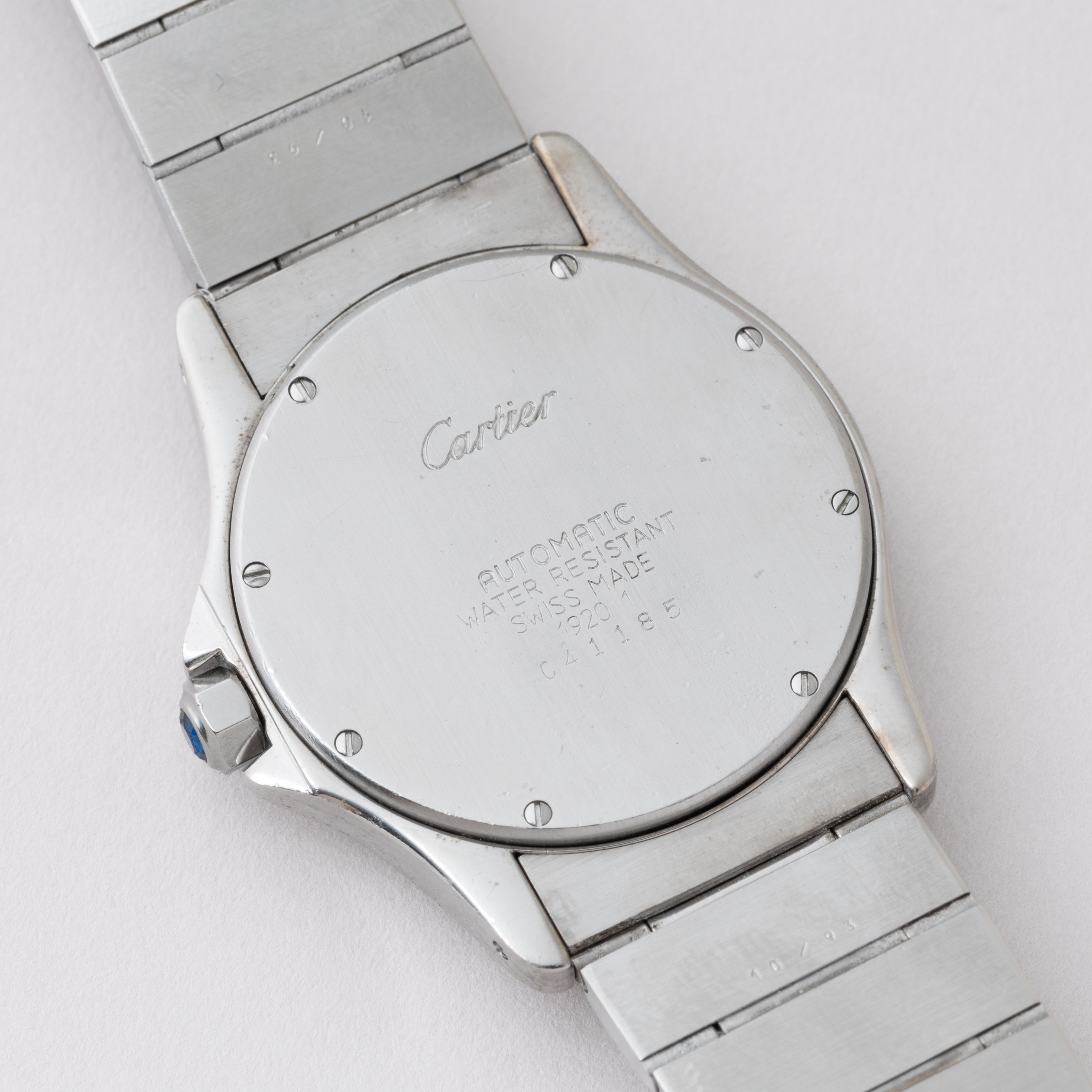 カルティエ サントス ロンド LM 1990年代製 ステンレスケース