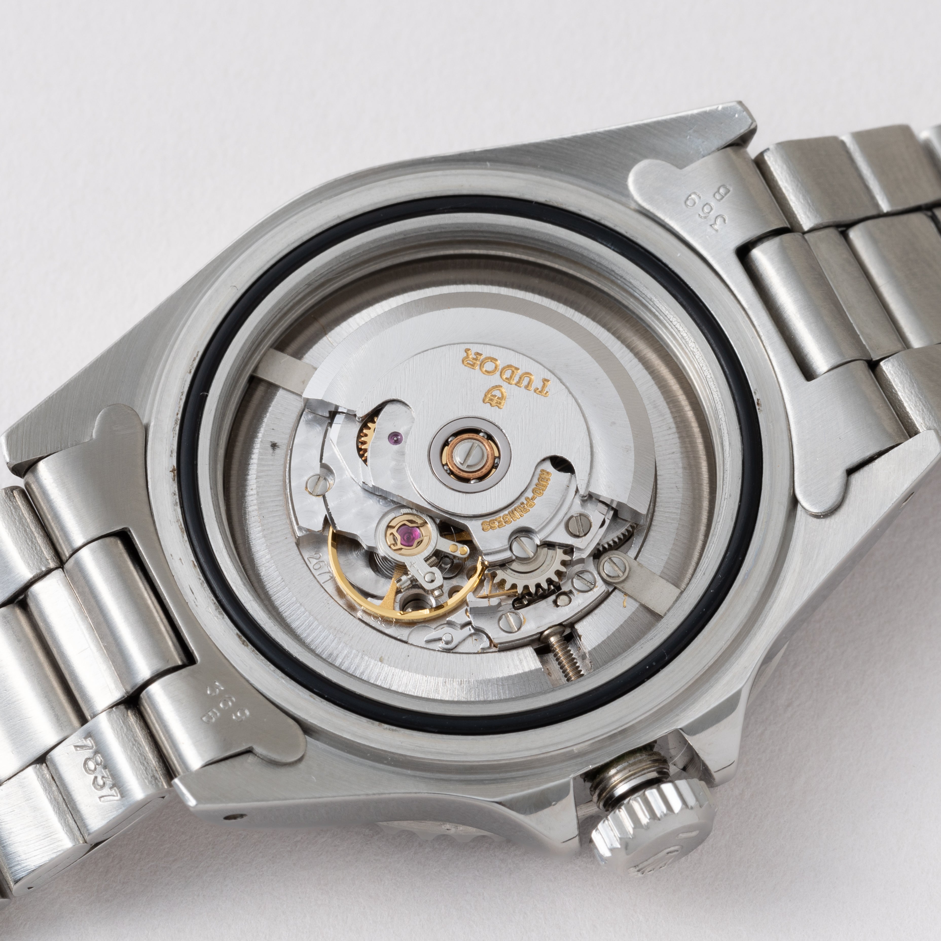 チューダー ミニサブ MINI-SUB 1992年製 王冠リューズ 3連オイスターブレス Ref.73090ブラック