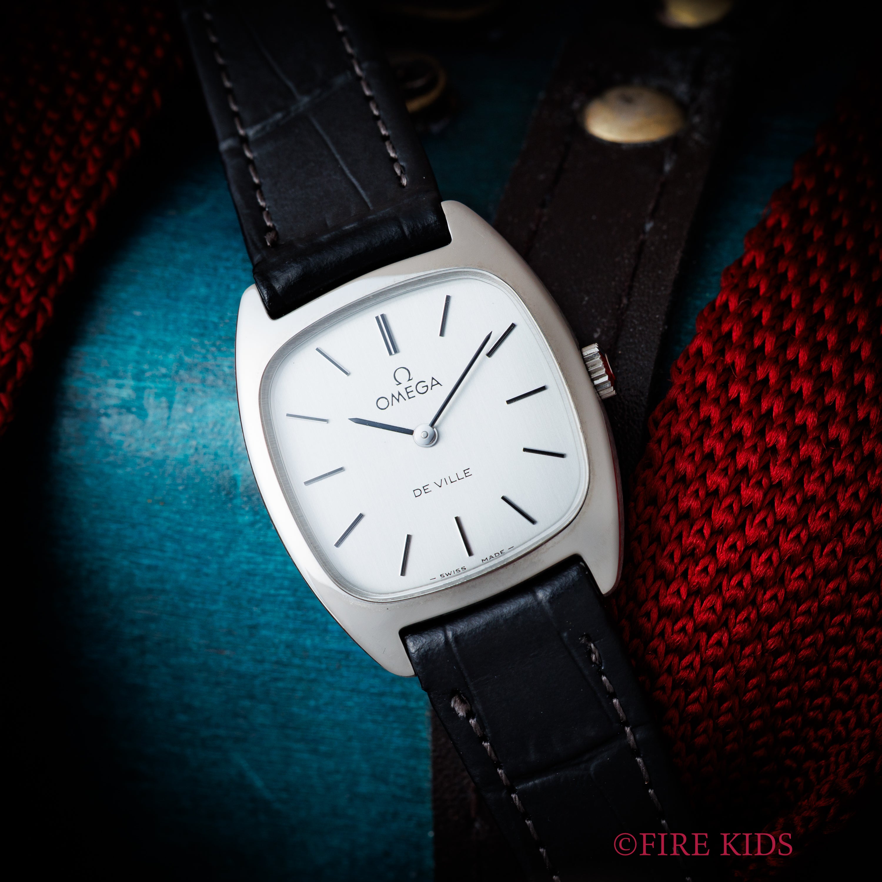 オメガ Ref.511 0531 デヴィル ボーイズサイズ 1978年製 手巻き 箱、純正尾錠付き