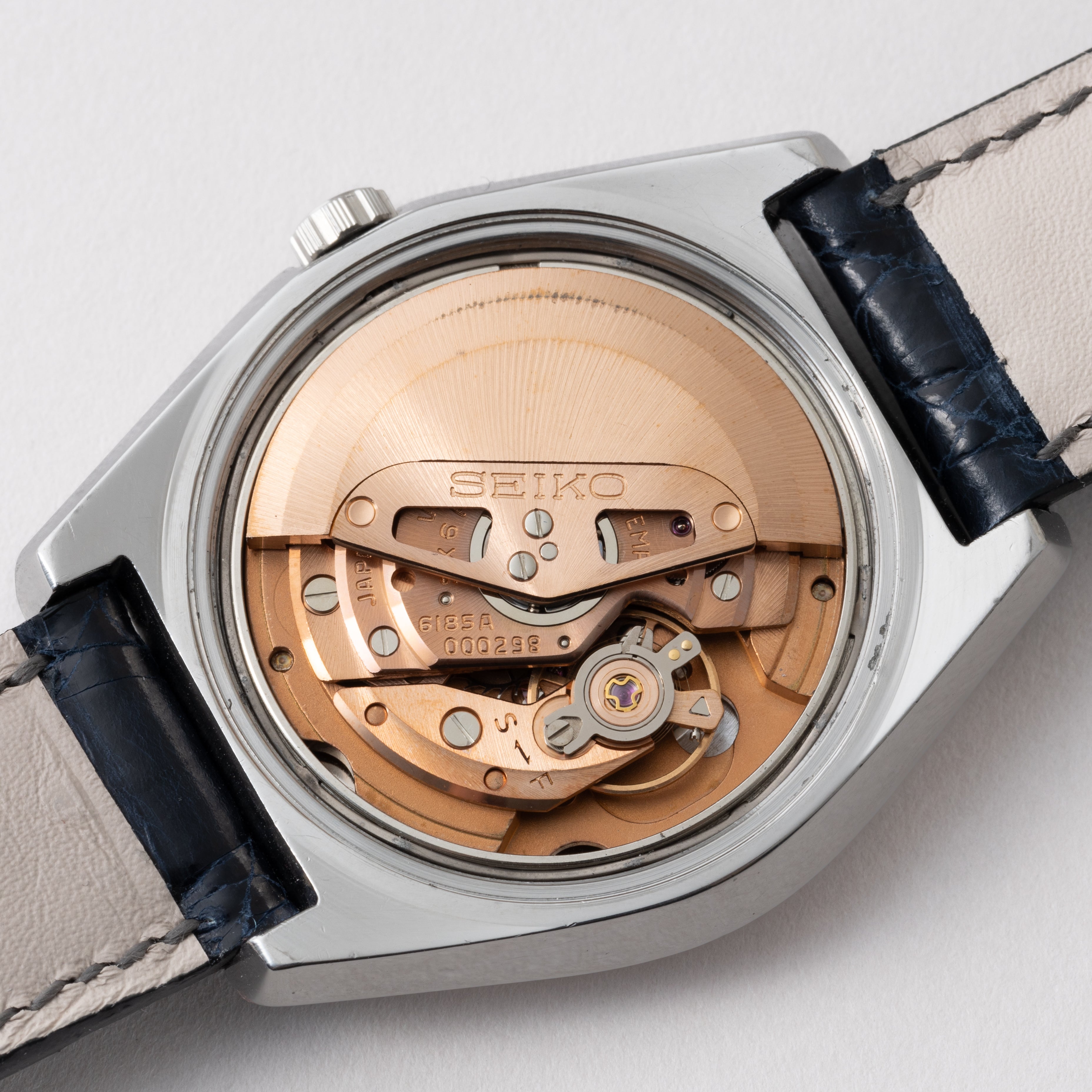 グランドセイコー V.F.Aファーストモデル Ref.6185-8020 1969年製 61V.F.A 純正尾錠付き