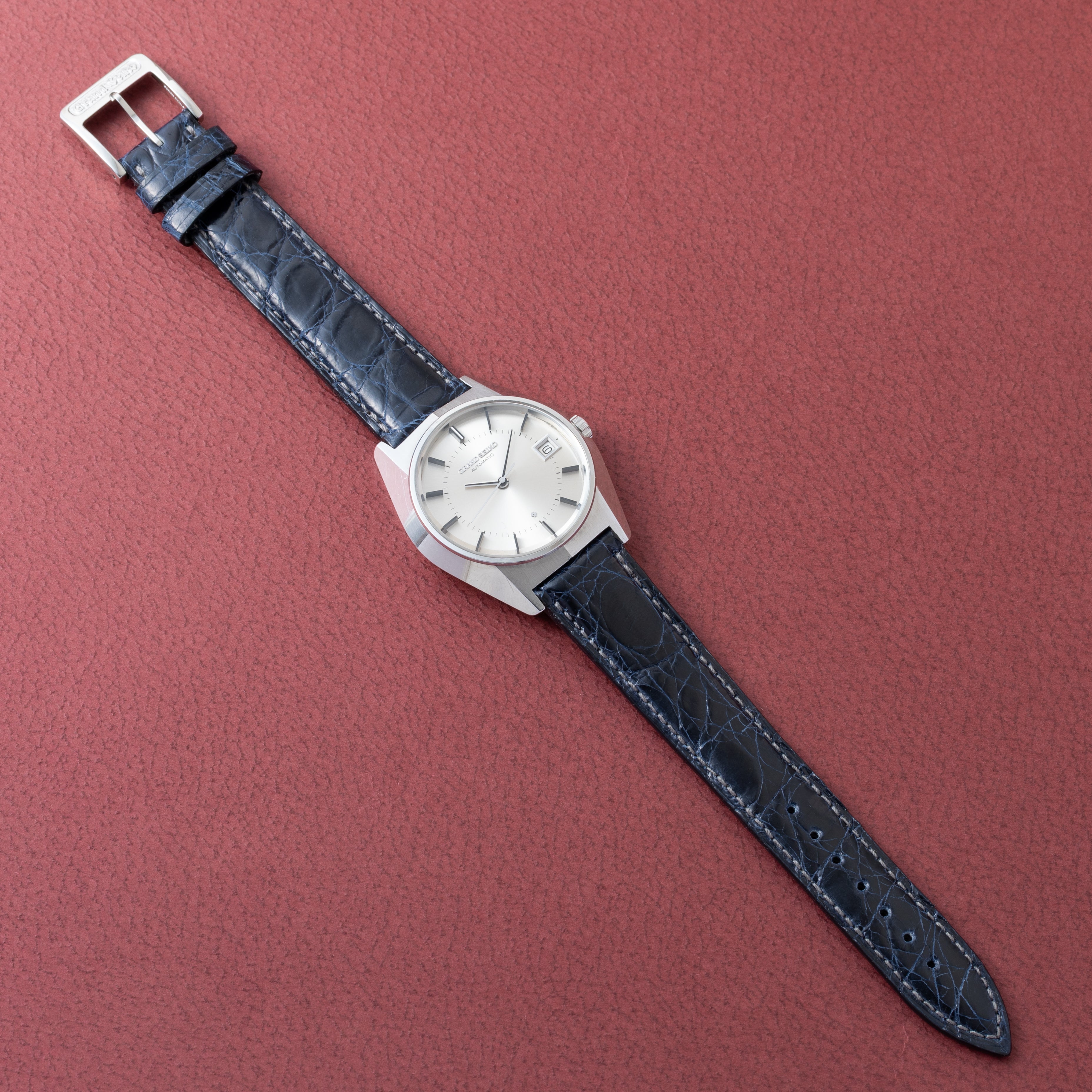 グランドセイコー V.F.Aファーストモデル Ref.6185-8020 1969年製 61V.F.A 純正尾錠付き