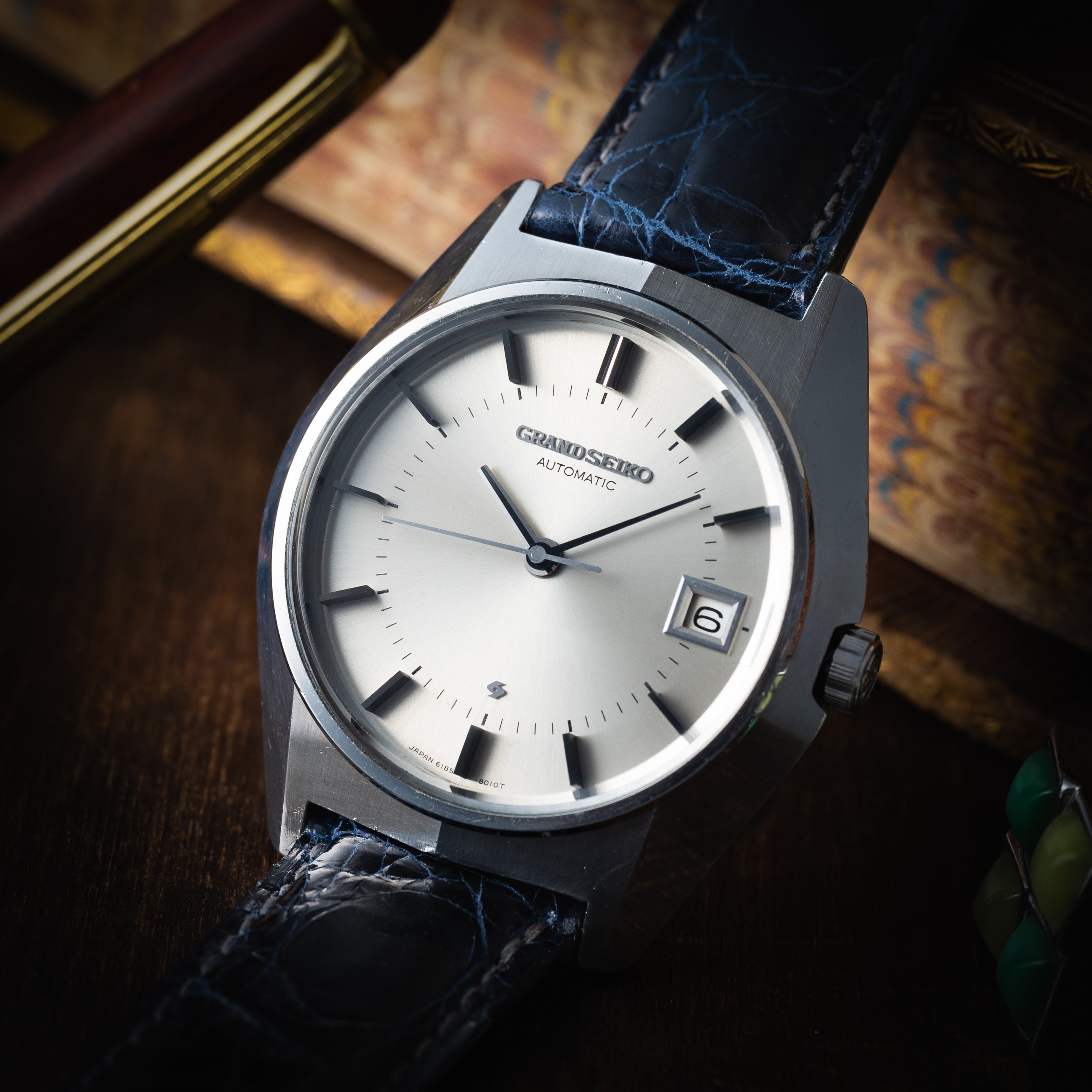 グランドセイコー V.F.Aファーストモデル Ref.6185-8020 1969年製 61V.F.A 純正尾錠付き