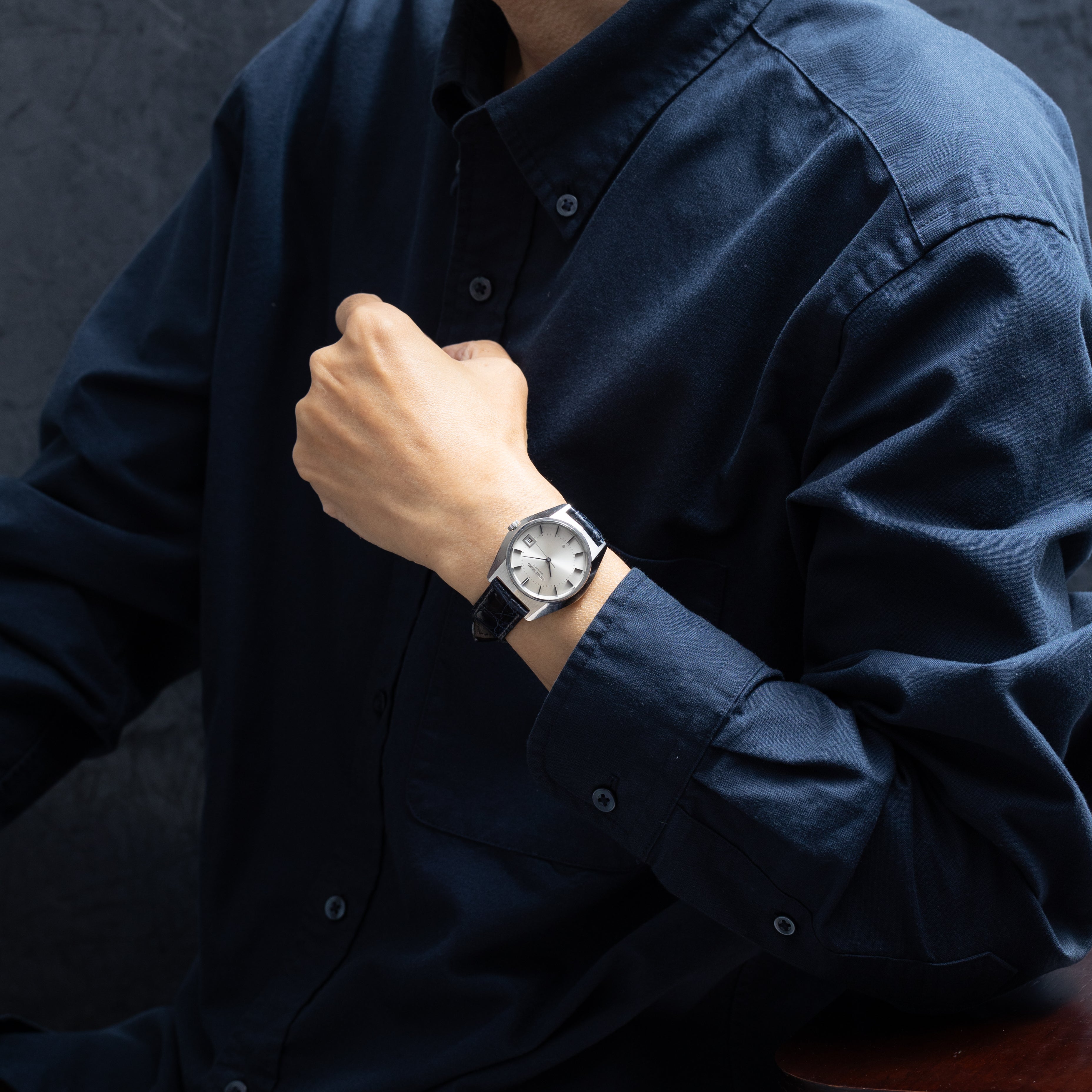 グランドセイコー V.F.Aファーストモデル Ref.6185-8020 1969年製 61V.F.A 純正尾錠付き