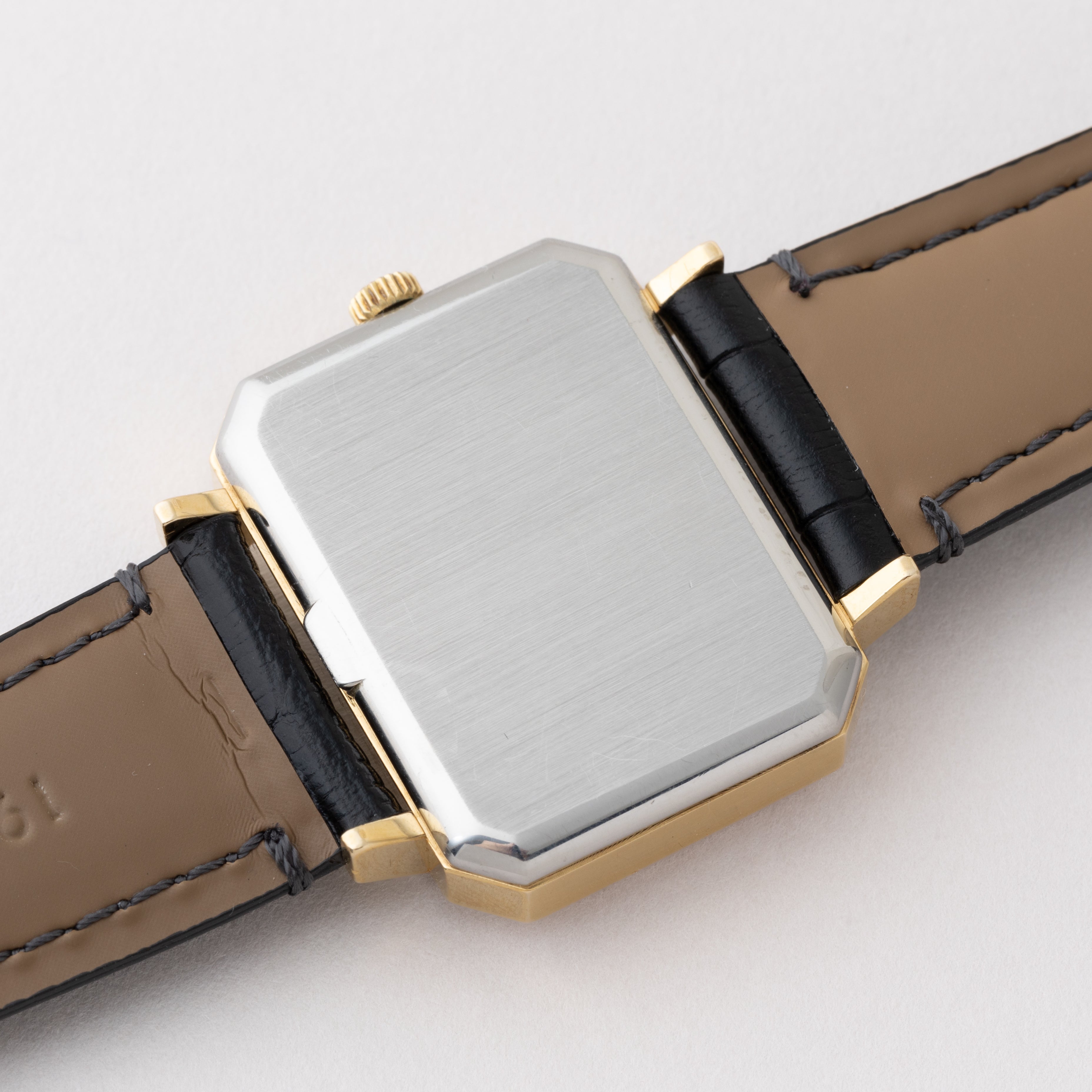 オメガ デ・ヴィル 角型 金張り 1973年製 手巻き Ref.5110379 カットガラス