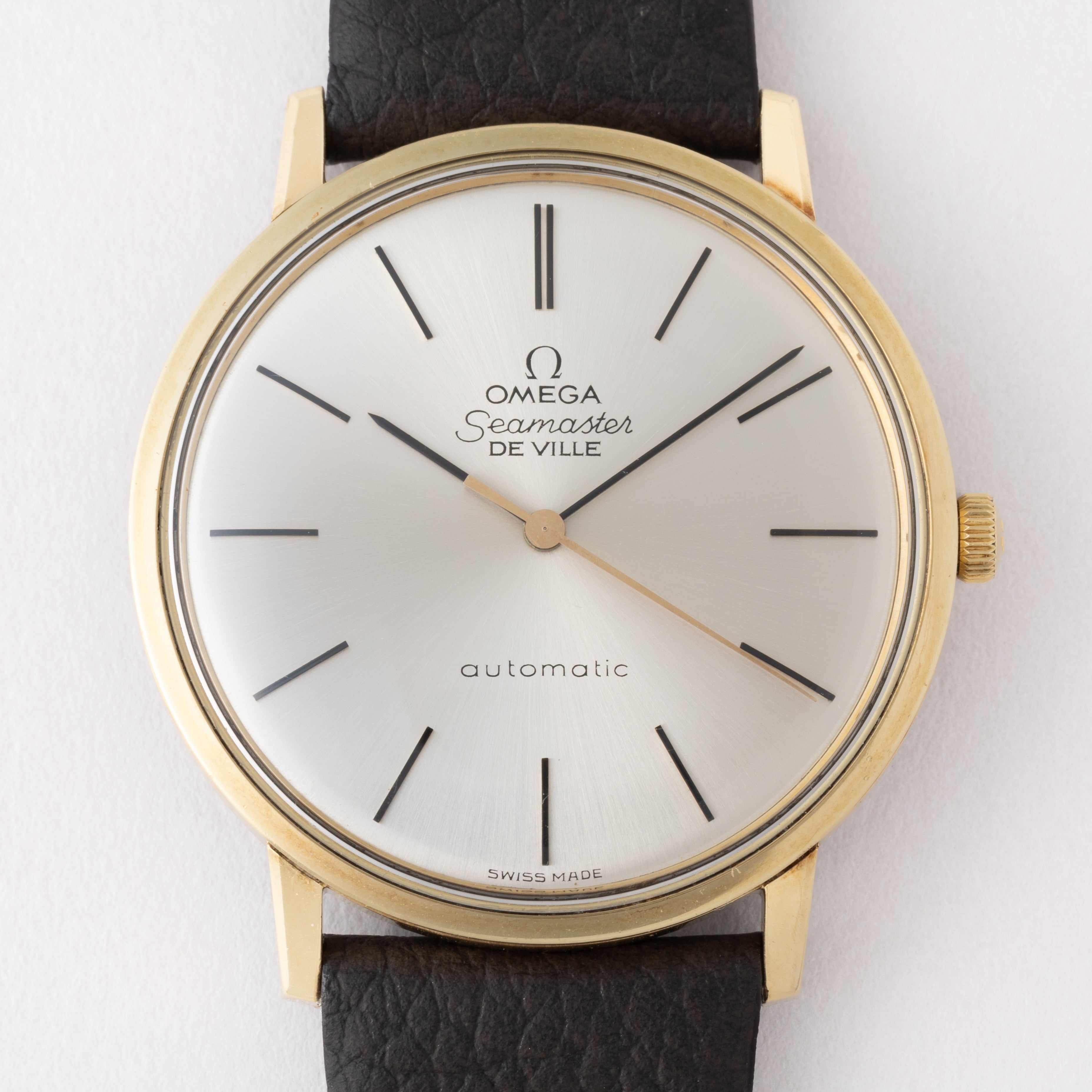 オメガ シーマスター デ・ヴィル 1966年製 Ref.165.008 金張り 純正尾錠付き