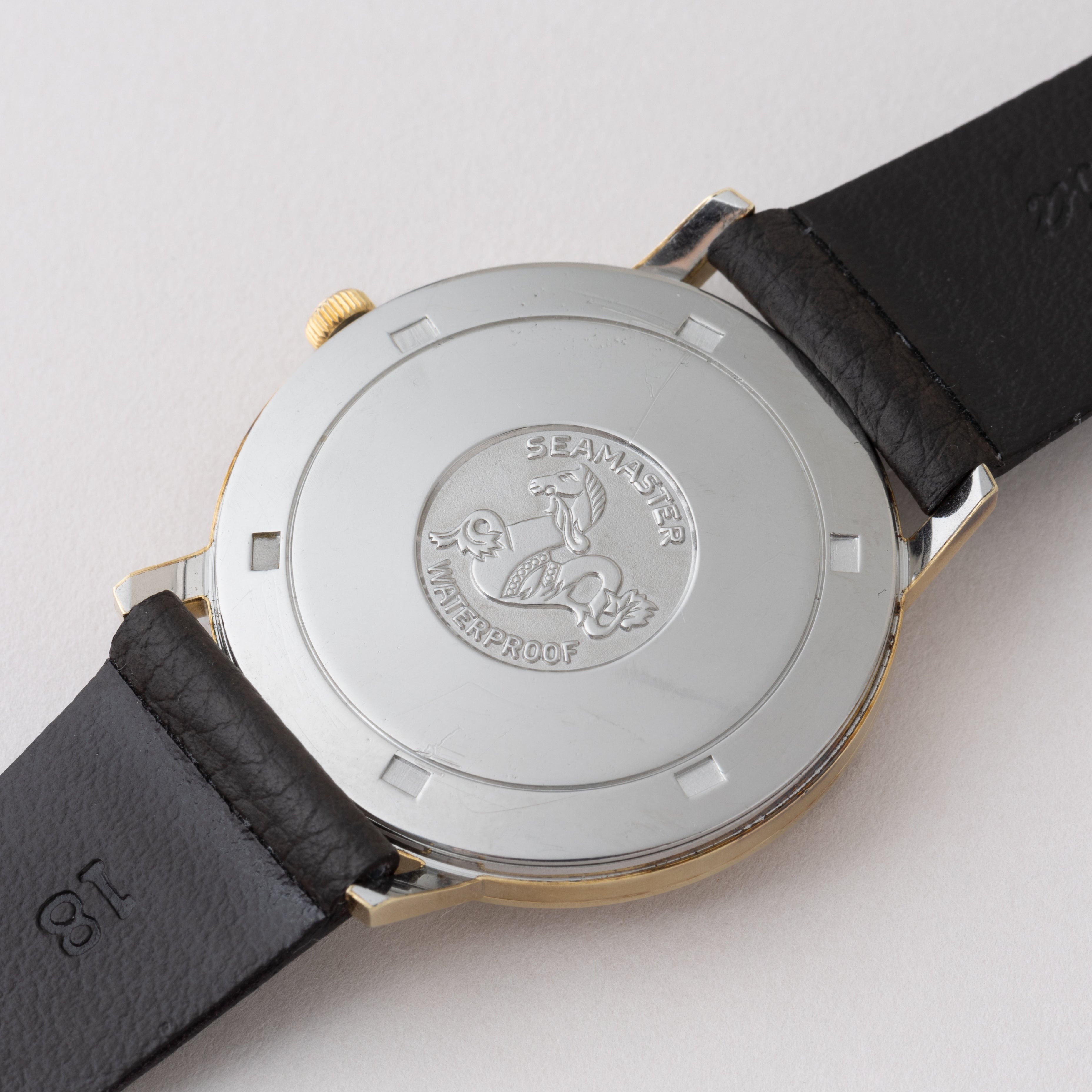 オメガ シーマスター デ・ヴィル 1966年製 Ref.165.008 金張り 純正尾錠付き