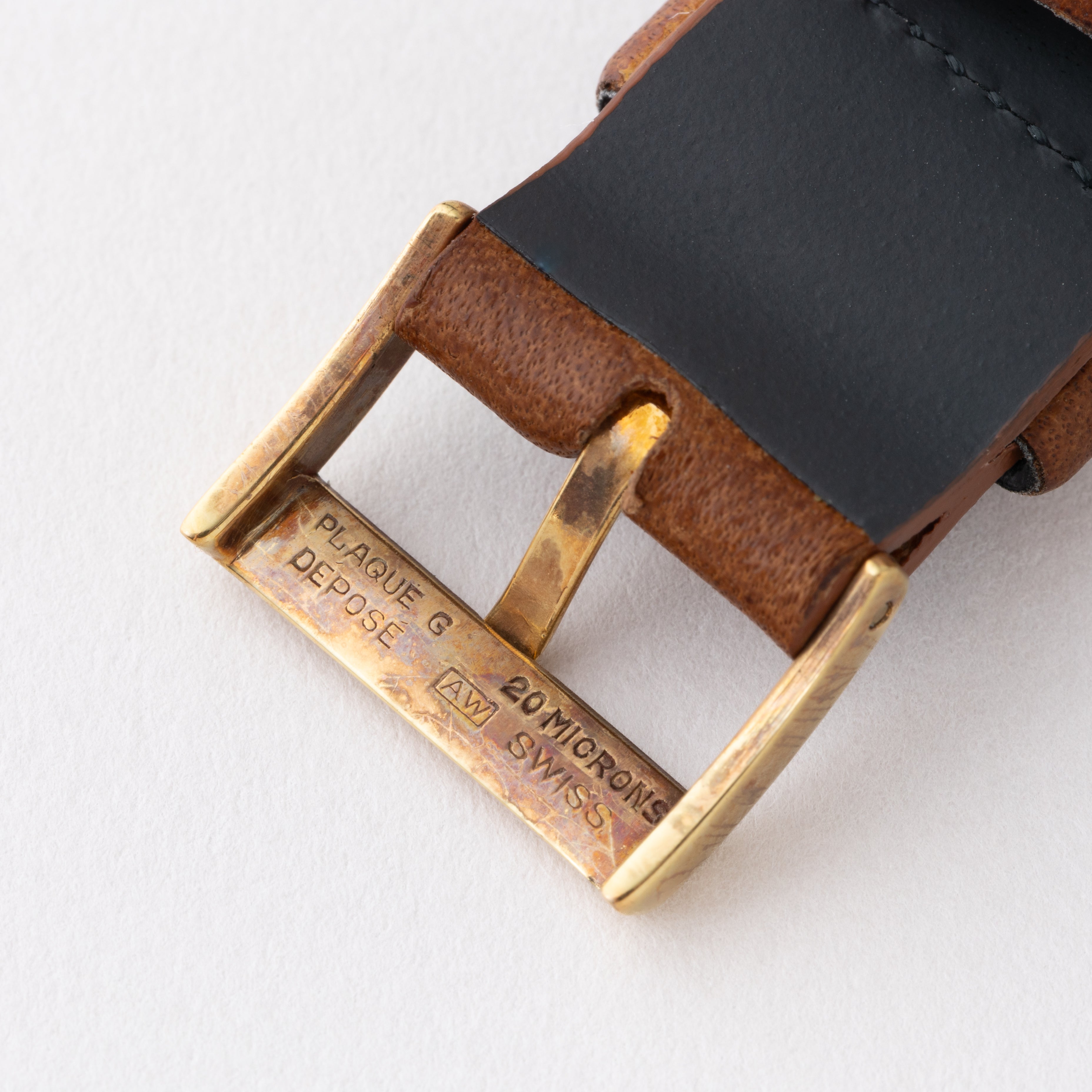 ユリスナルダン クロノメーター 18金無垢 1940年代後半~1950年代前半製 箱、オリジナル尾錠、タグ付き