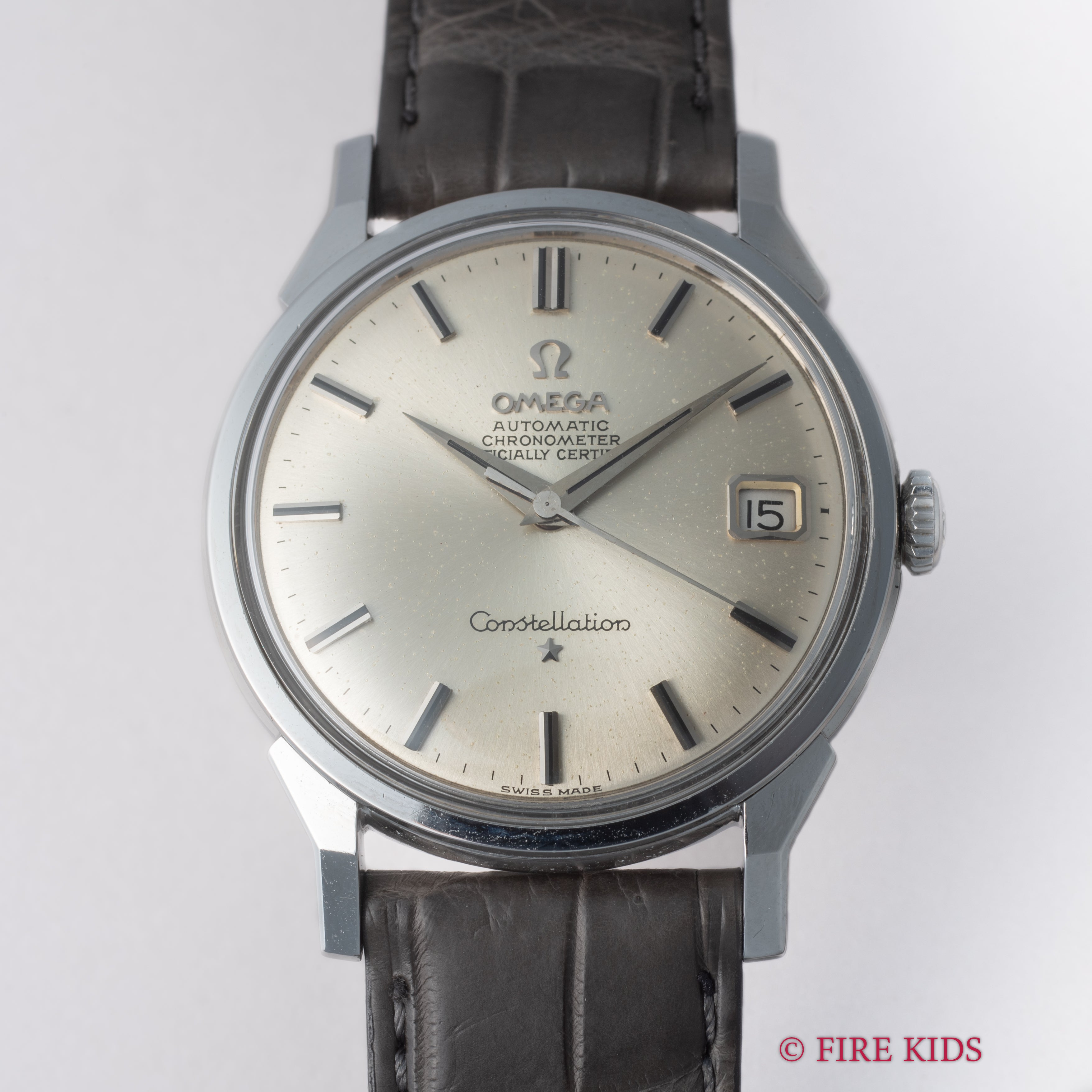 オメガ コンステレーション 1963年製 Ref.168.005 シルバーダイヤル 自動巻クロノメーター