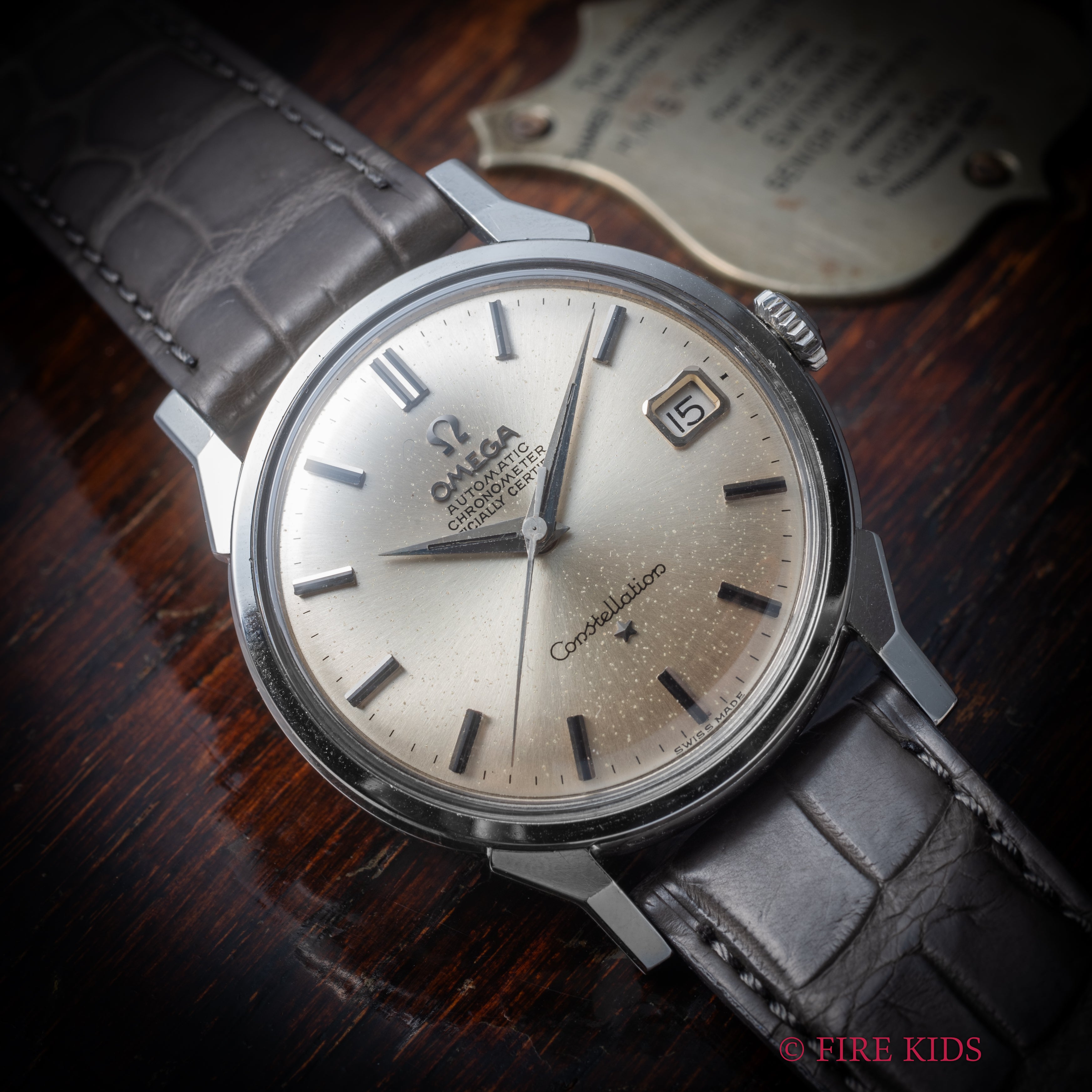 オメガ コンステレーション 1963年製 Ref.168.005 シルバーダイヤル 自動巻クロノメーター