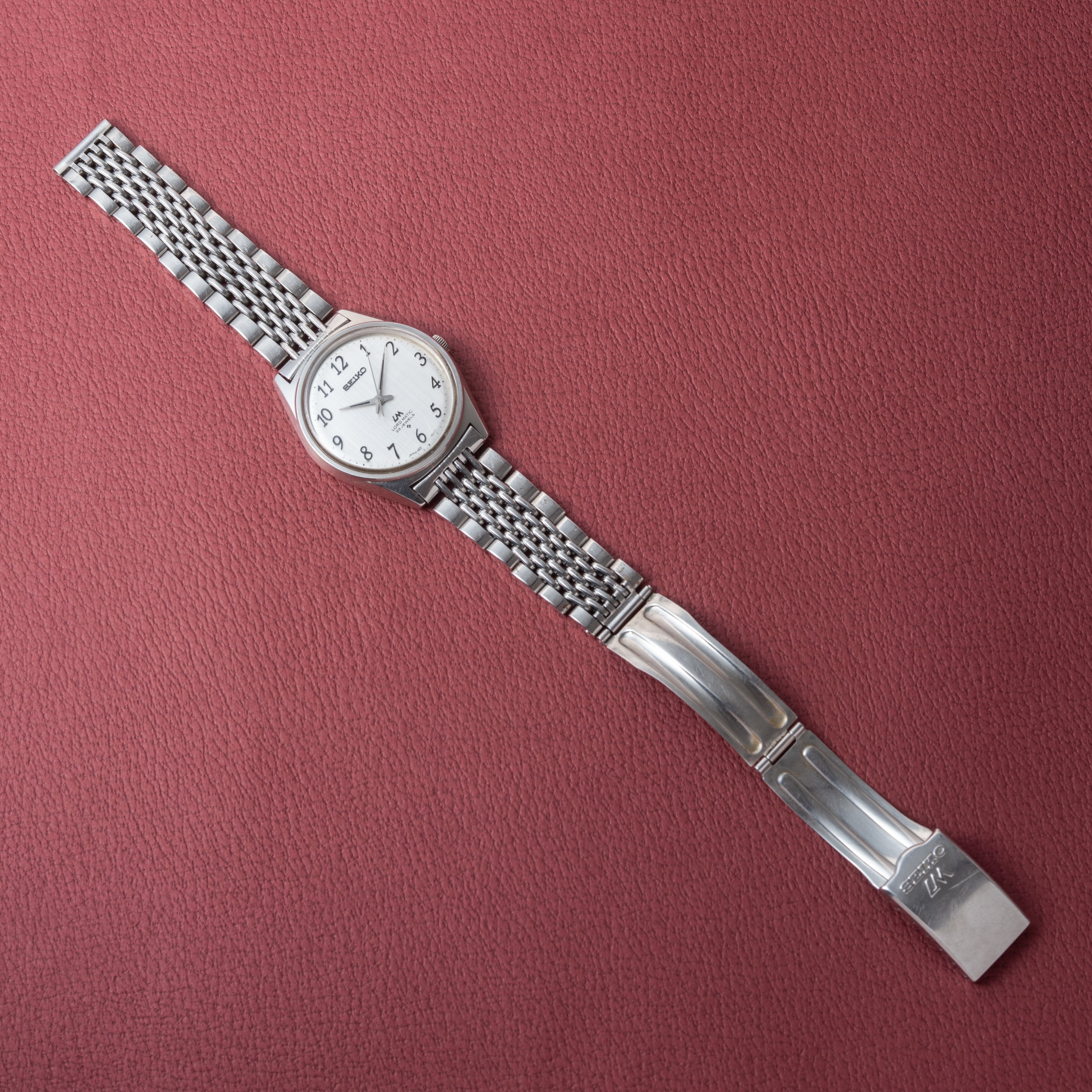 セイコー ロードマチック 1972年製 リネンダイヤル Ref.5601-9000 純正ブレス付き