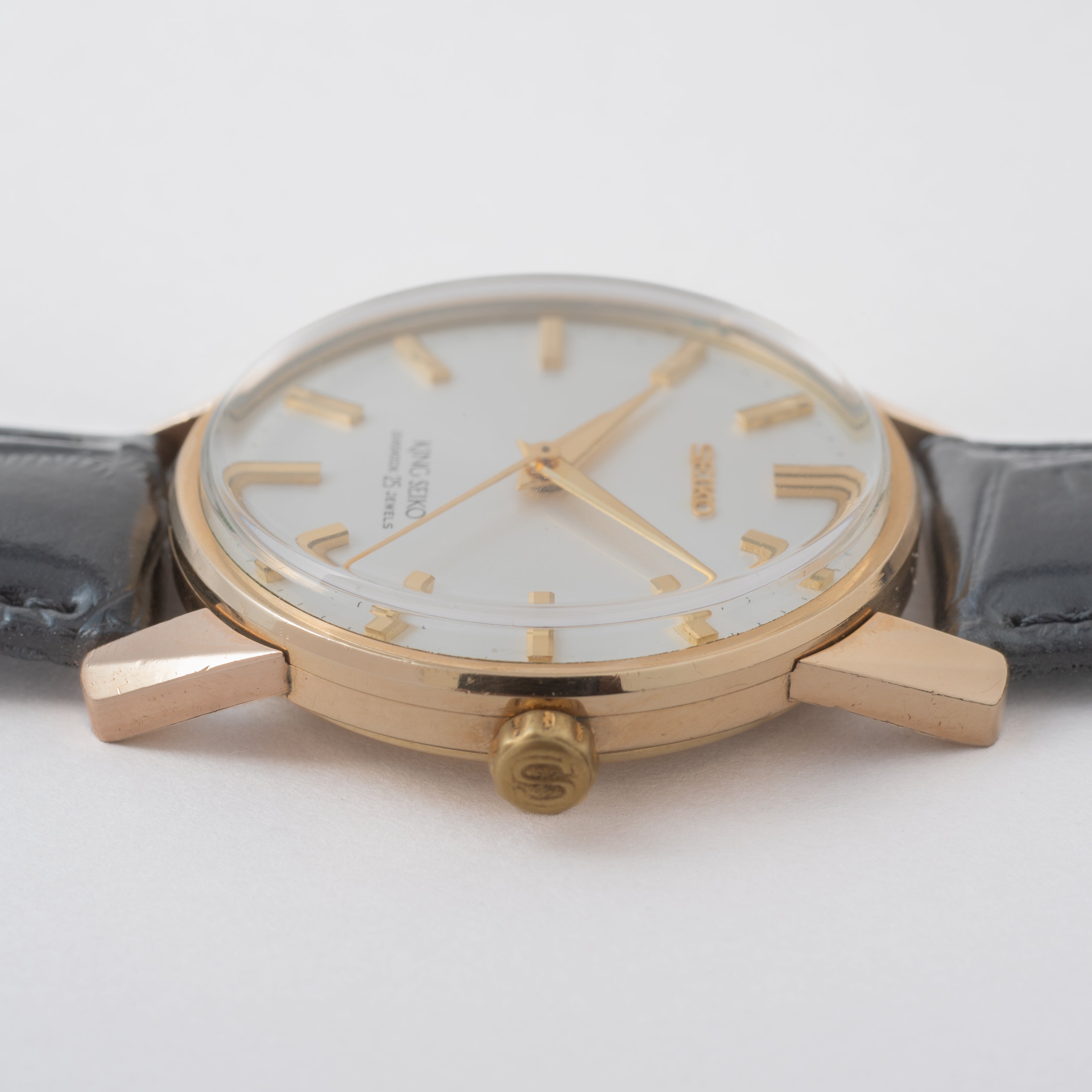 キングセイコー 44KS 手巻き 1967年製 AGF 金張り 楯メダリオン