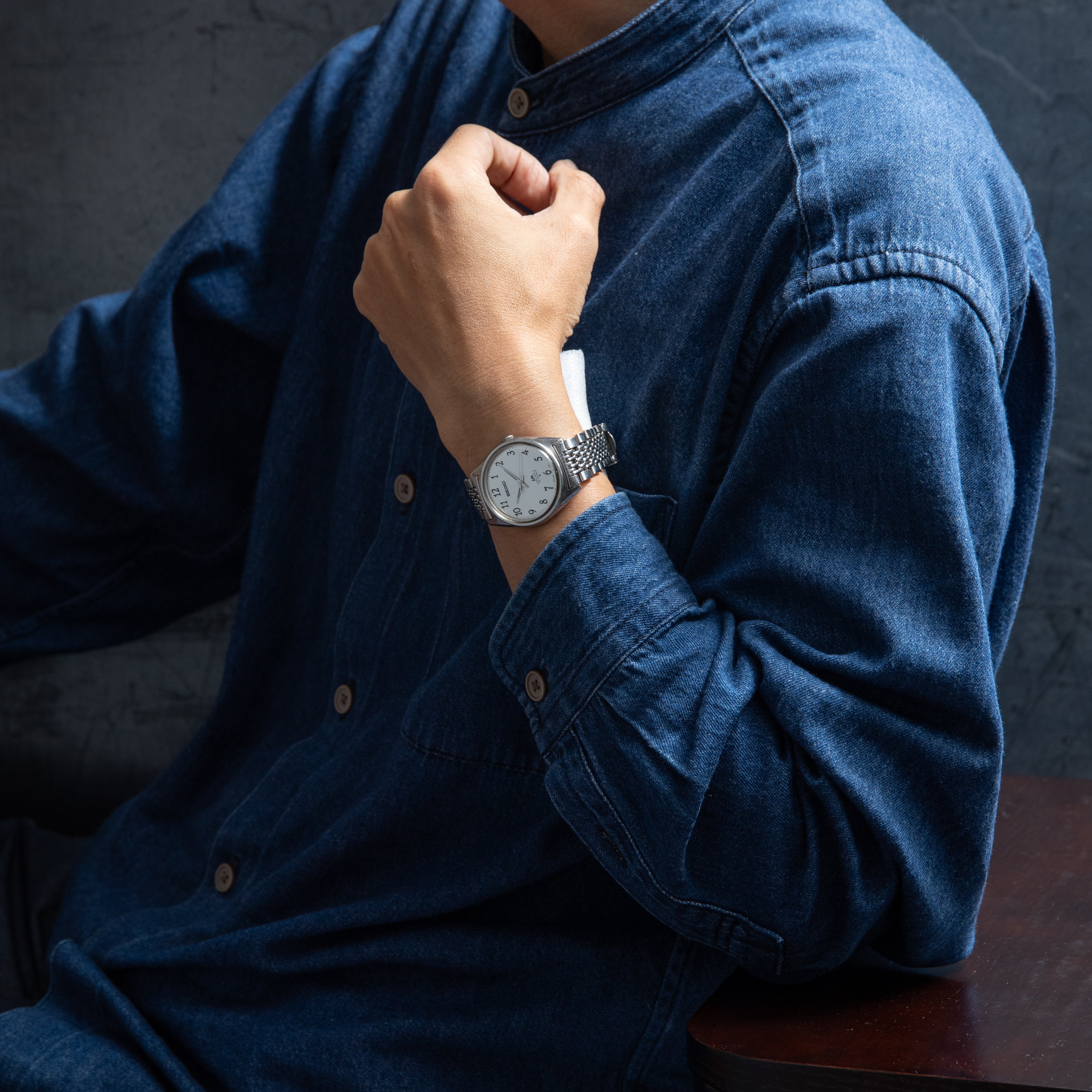 セイコー ロードマチック 1972年製 リネンダイヤル Ref.5601-9000 純正ブレス付き