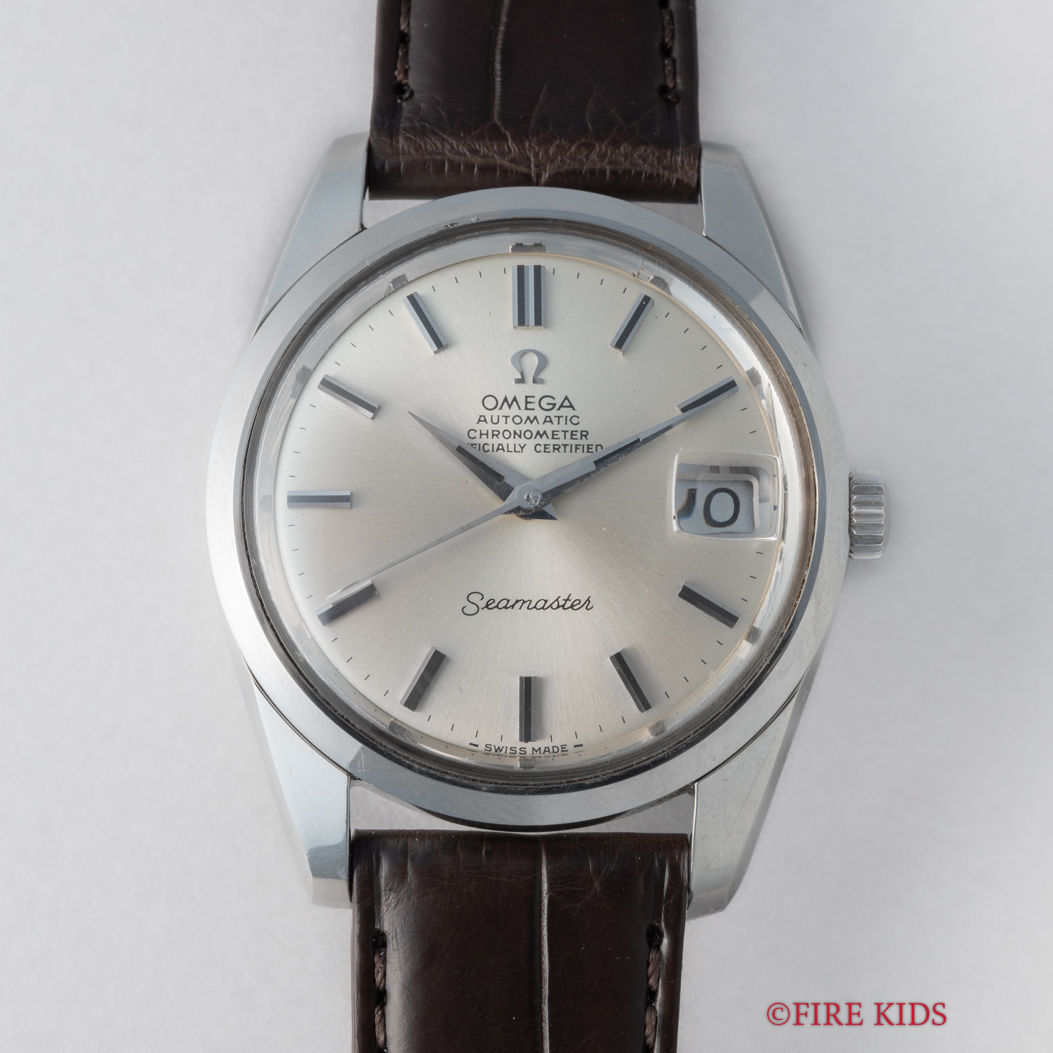 オメガ シーマスター クロノメーター 1969年製 Ref.168.024 シルバーダイヤル