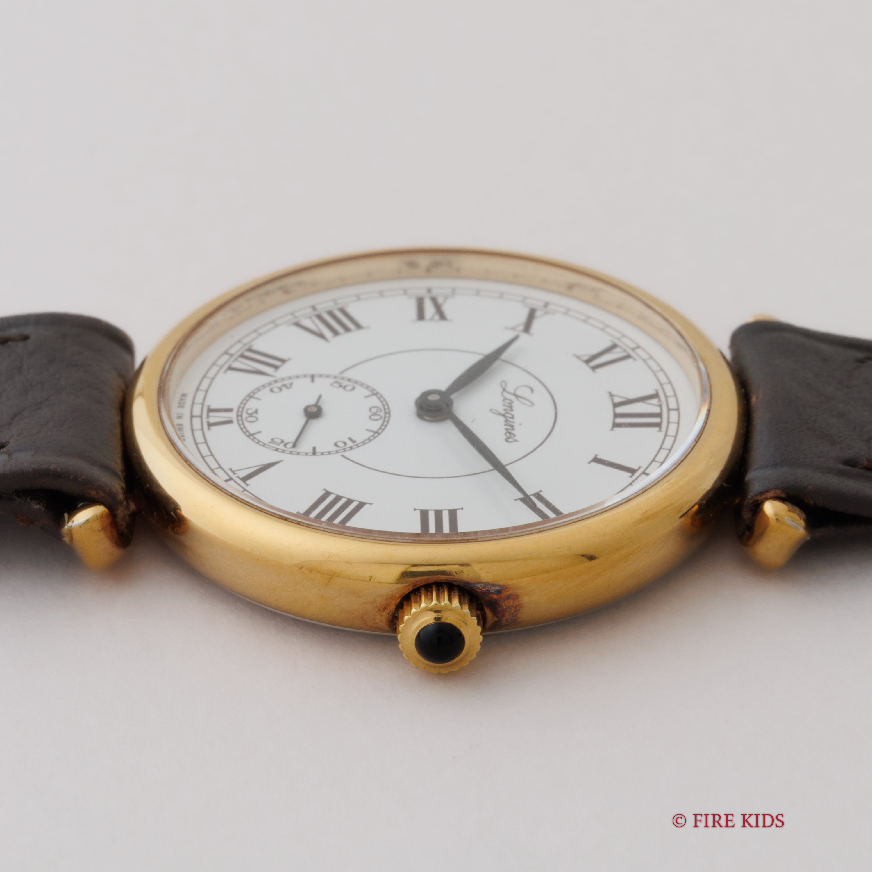 ロンジン 1982年製 150周年記念モデル スモールセコンド ローマンダイヤル 手巻