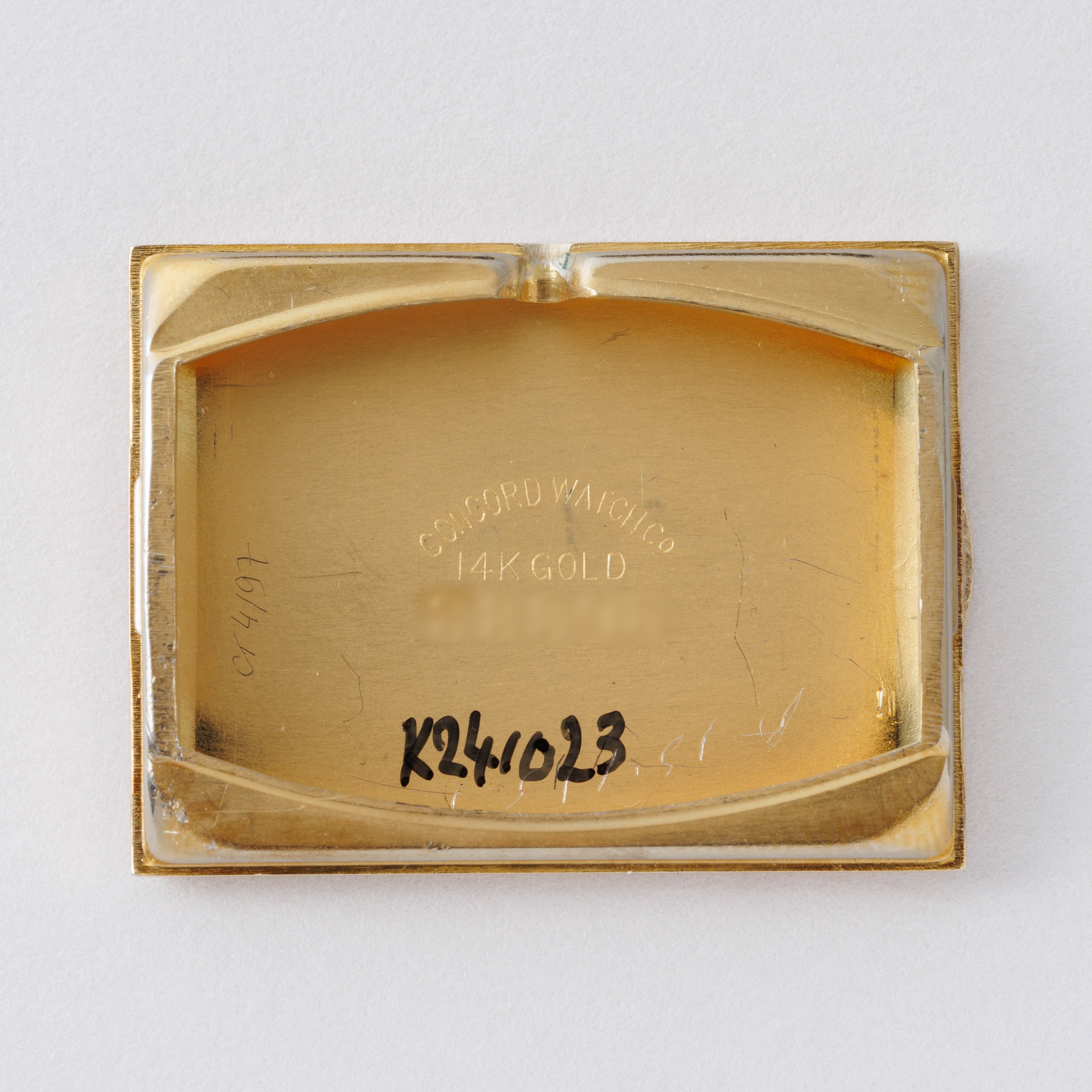 ティファニー レクタンギュラー 1940年代製 14金イエローゴールド 手巻き