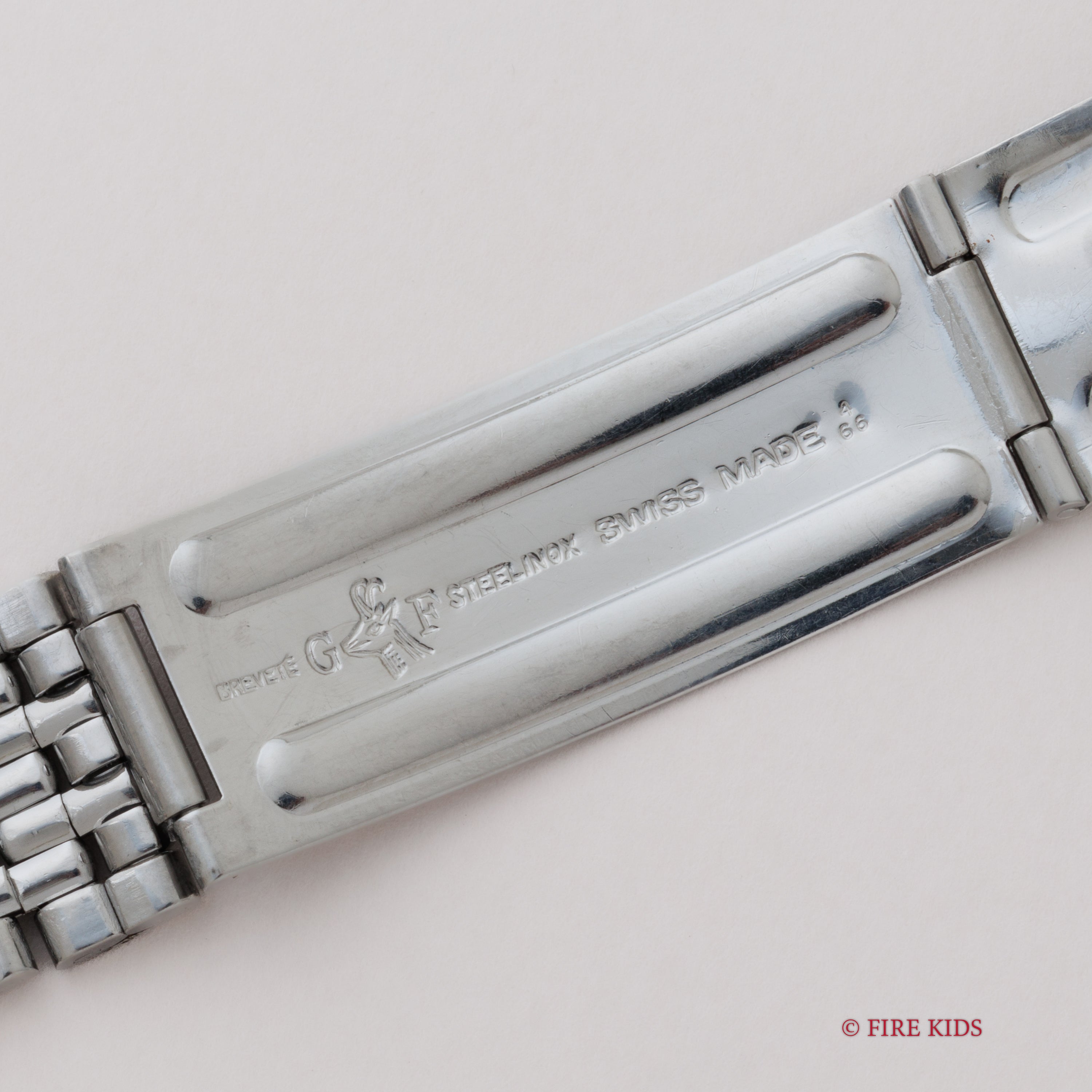 IWC ラウンド オートマチック 1966年製 R804A Cal.8541 純正GFブレス ギャラ付き