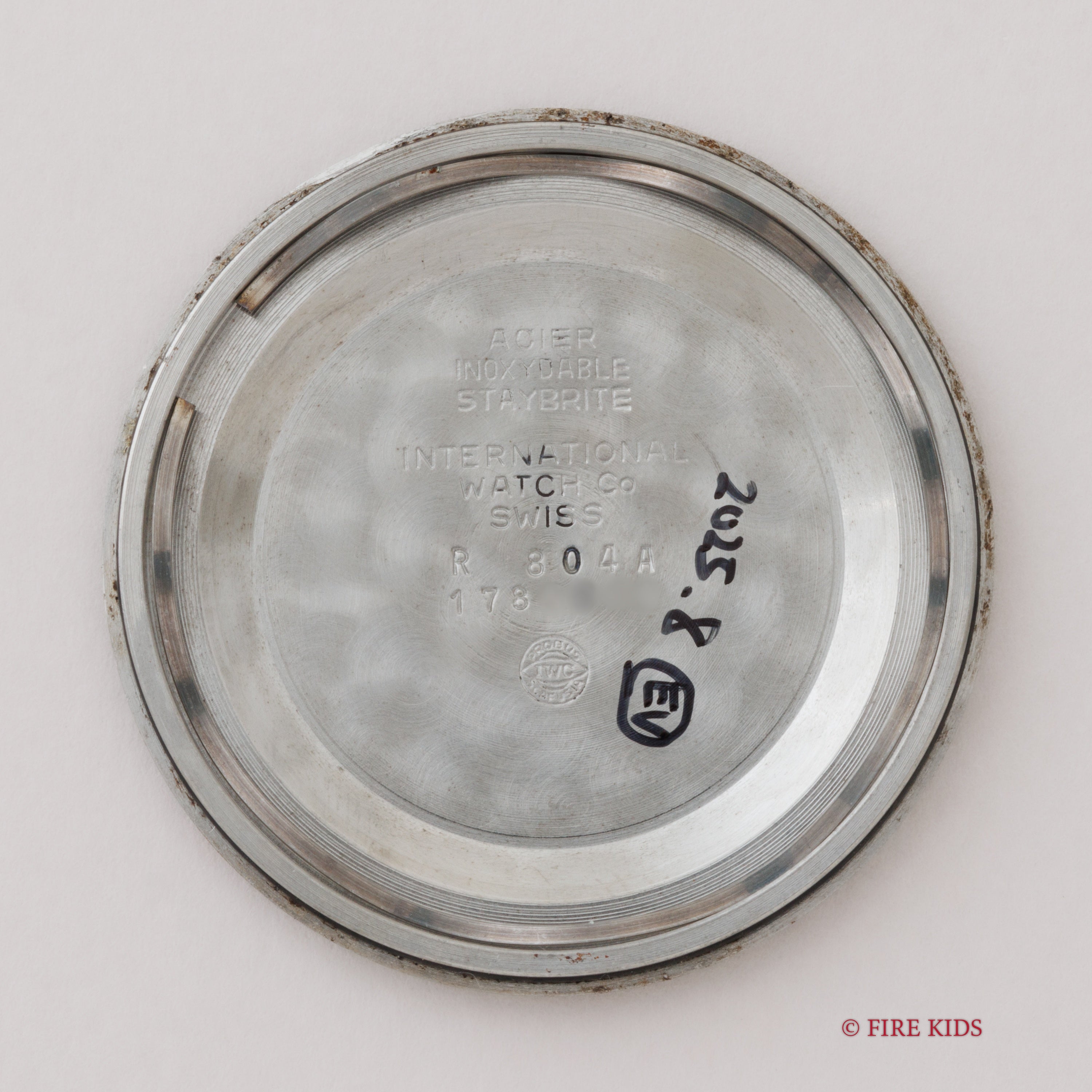 IWC ラウンド オートマチック 1966年製 R804A Cal.8541 純正GFブレス ギャラ付き