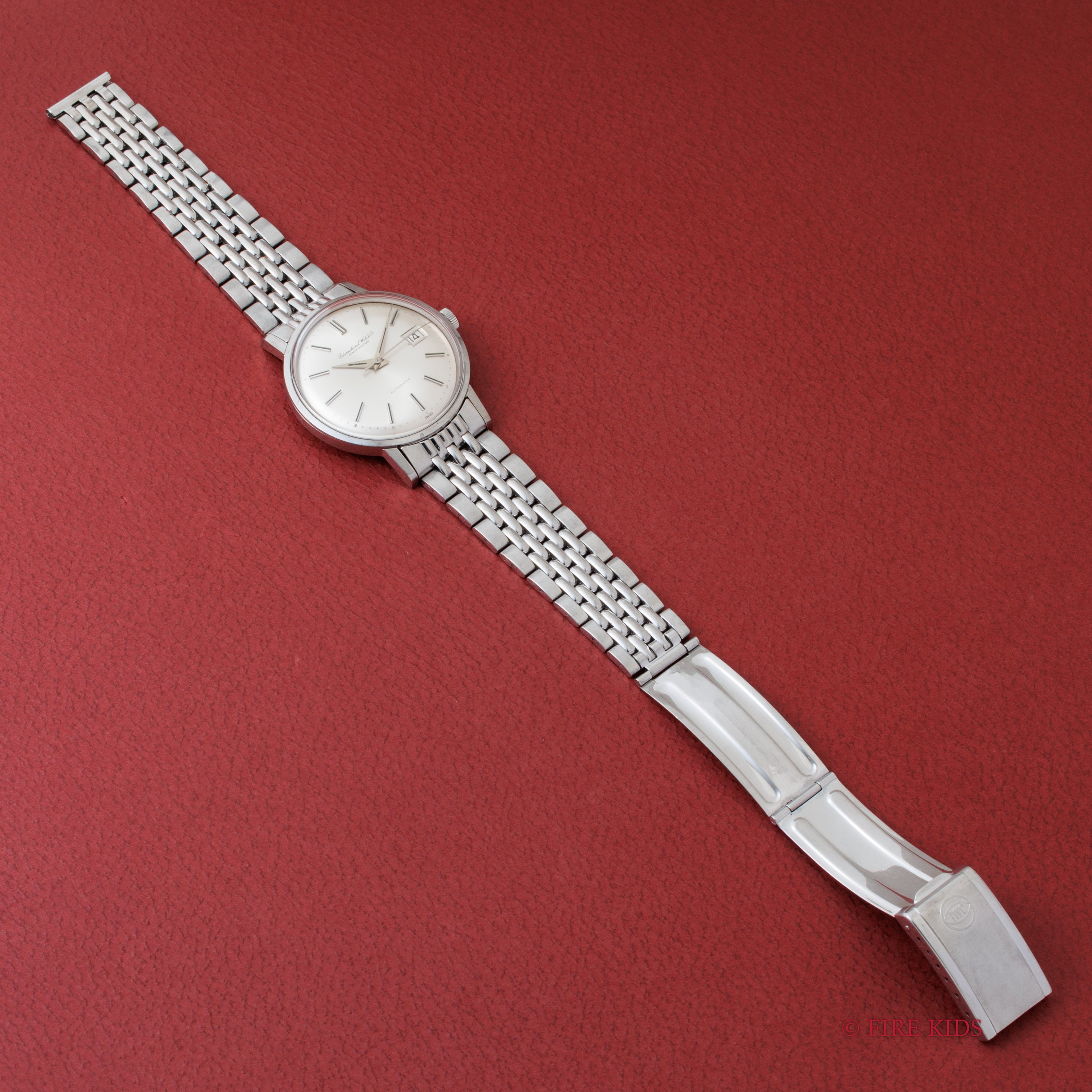 IWC ラウンド オートマチック 1966年製 R804A Cal.8541 純正GFブレス ギャラ付き