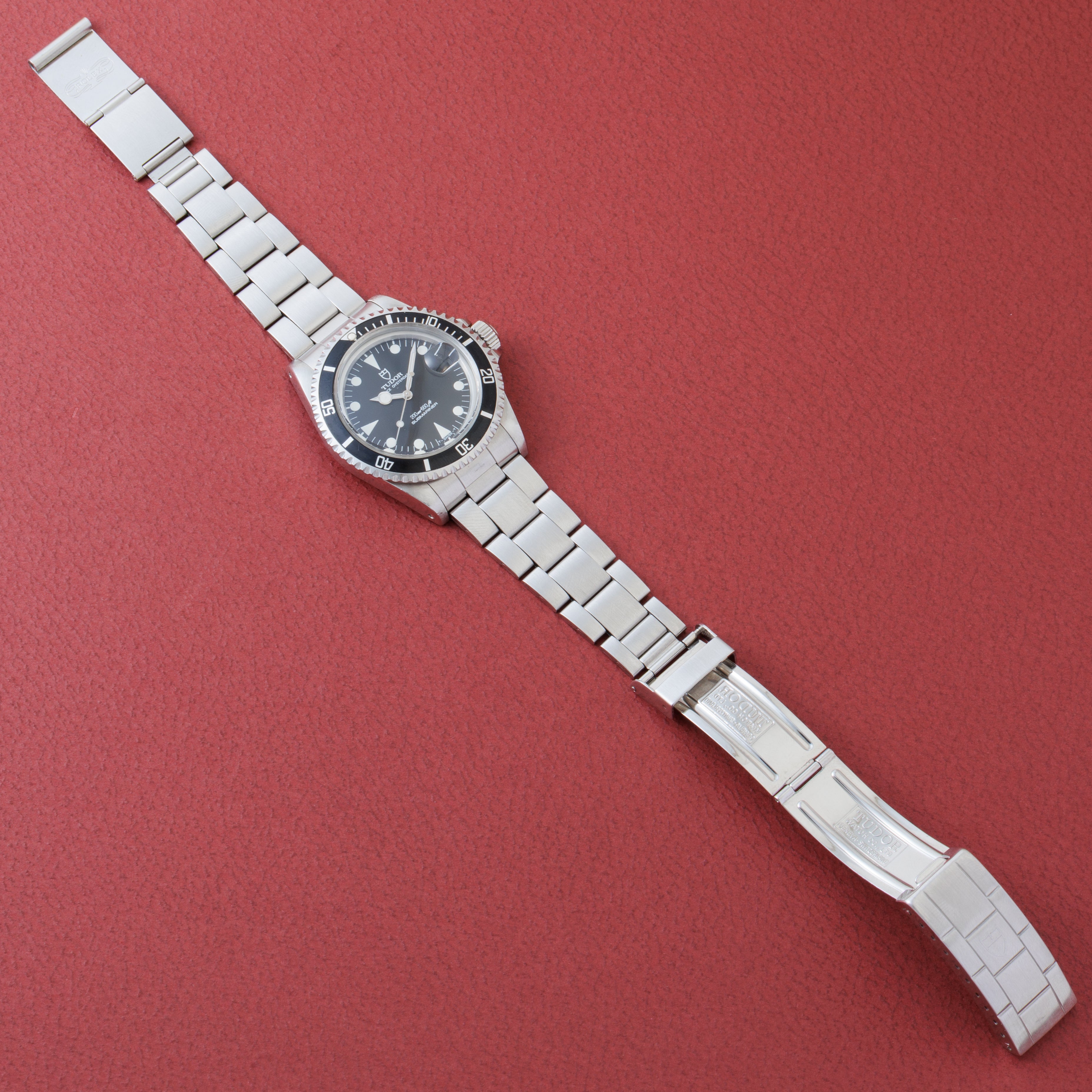 チューダー サブマリーナ 1987年製 Ref.76100 ロリポップ トリチウム夜光 純正ブレス