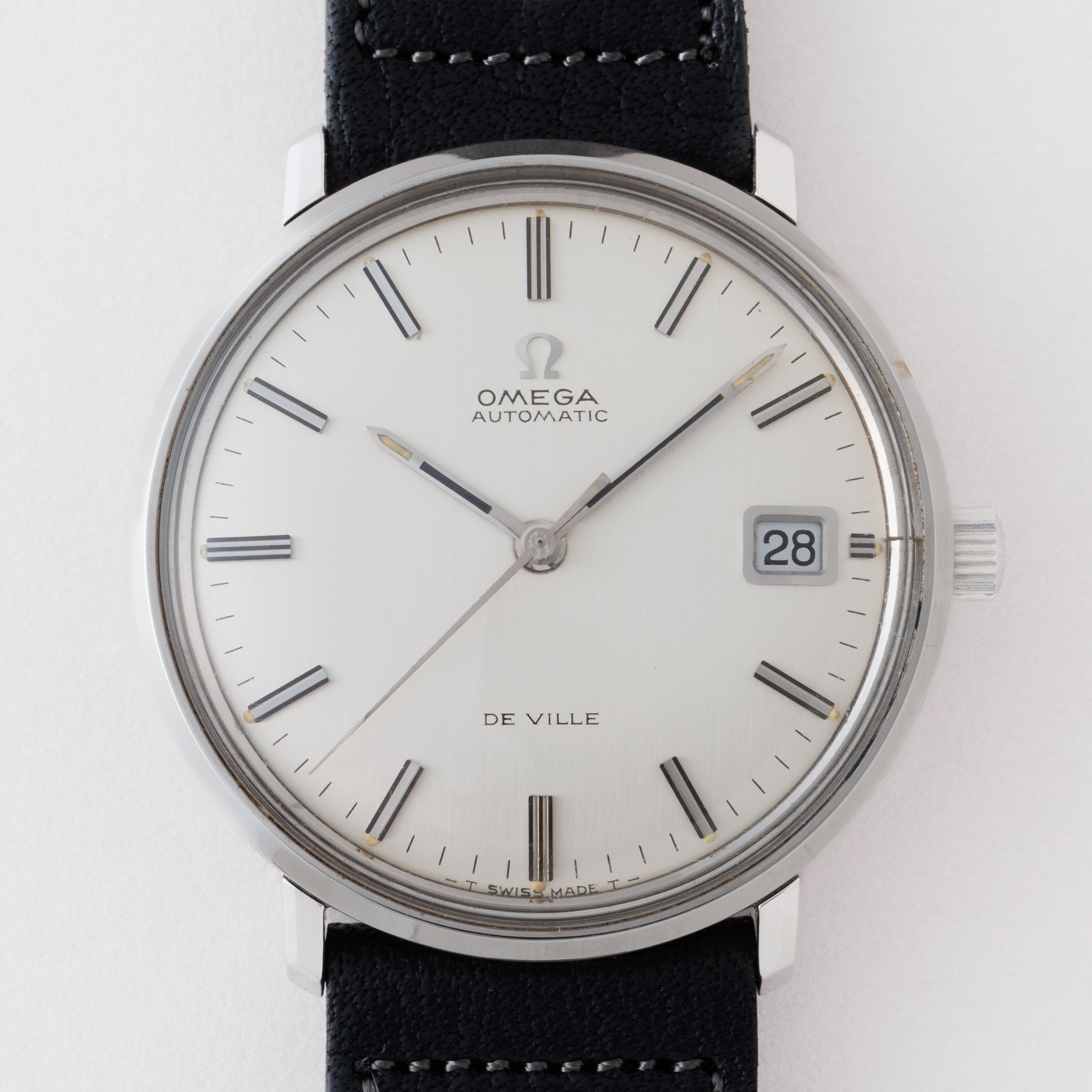 オメガ デ・ヴィル オートマチック 1970年代製 Ref.166033 シルバーダイヤル