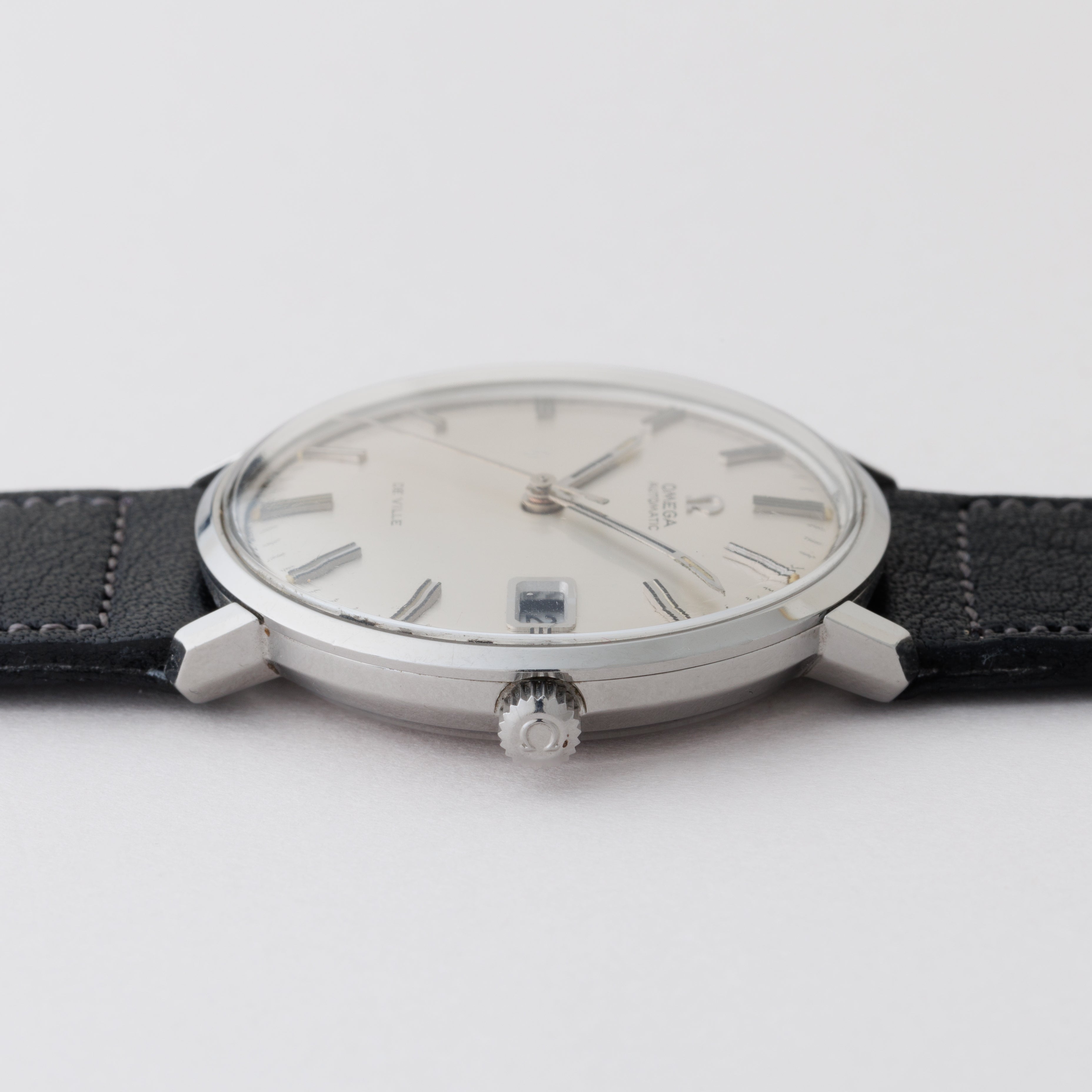 オメガ デ・ヴィル オートマチック 1970年代製 Ref.166033 シルバーダイヤル