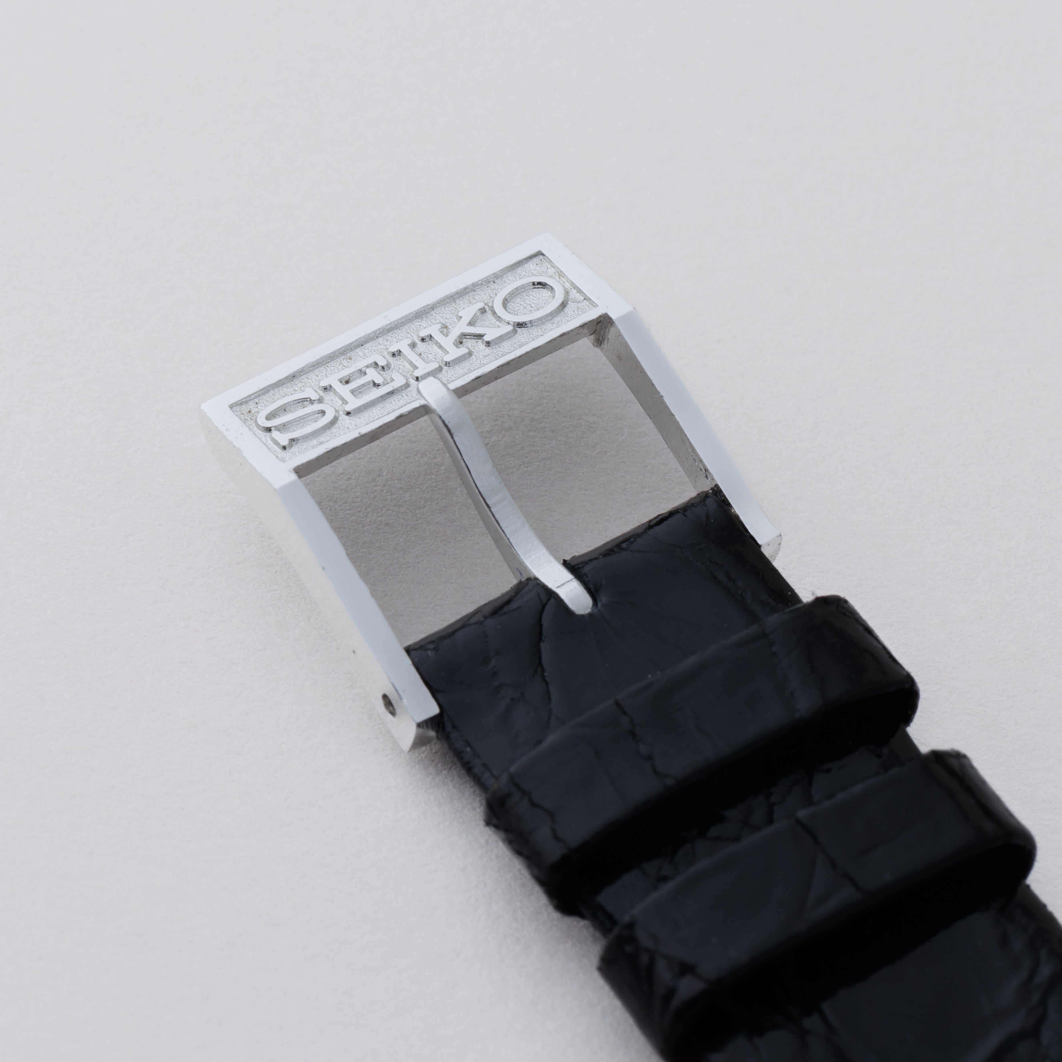 セイコー 44キングセイコー前期 1965年製 Ref.44-9990 盾メダリオン 純正尾錠付き