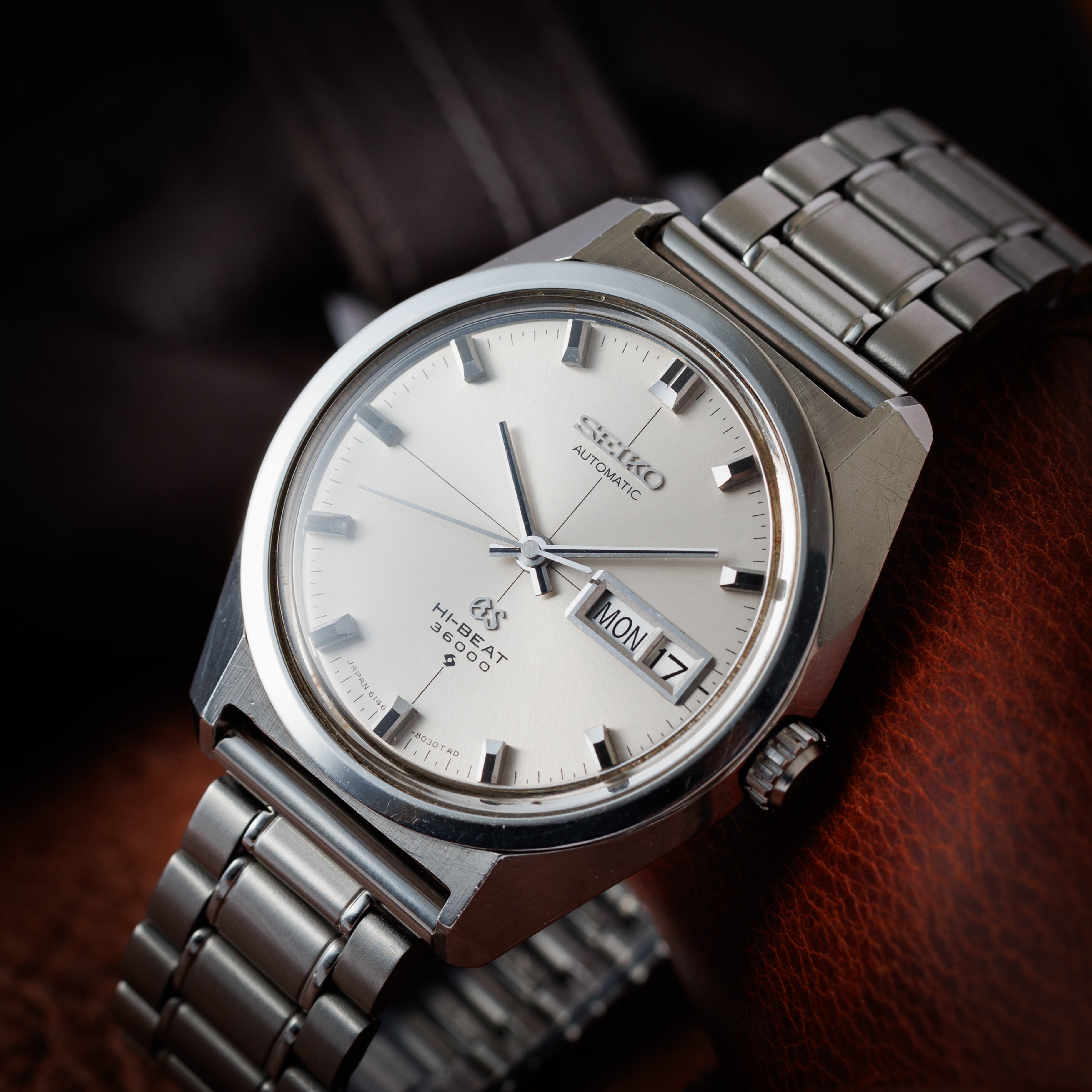 グランドセイコー ハイビート 36000 1968年製 Ref.6146-8000 クロスライン