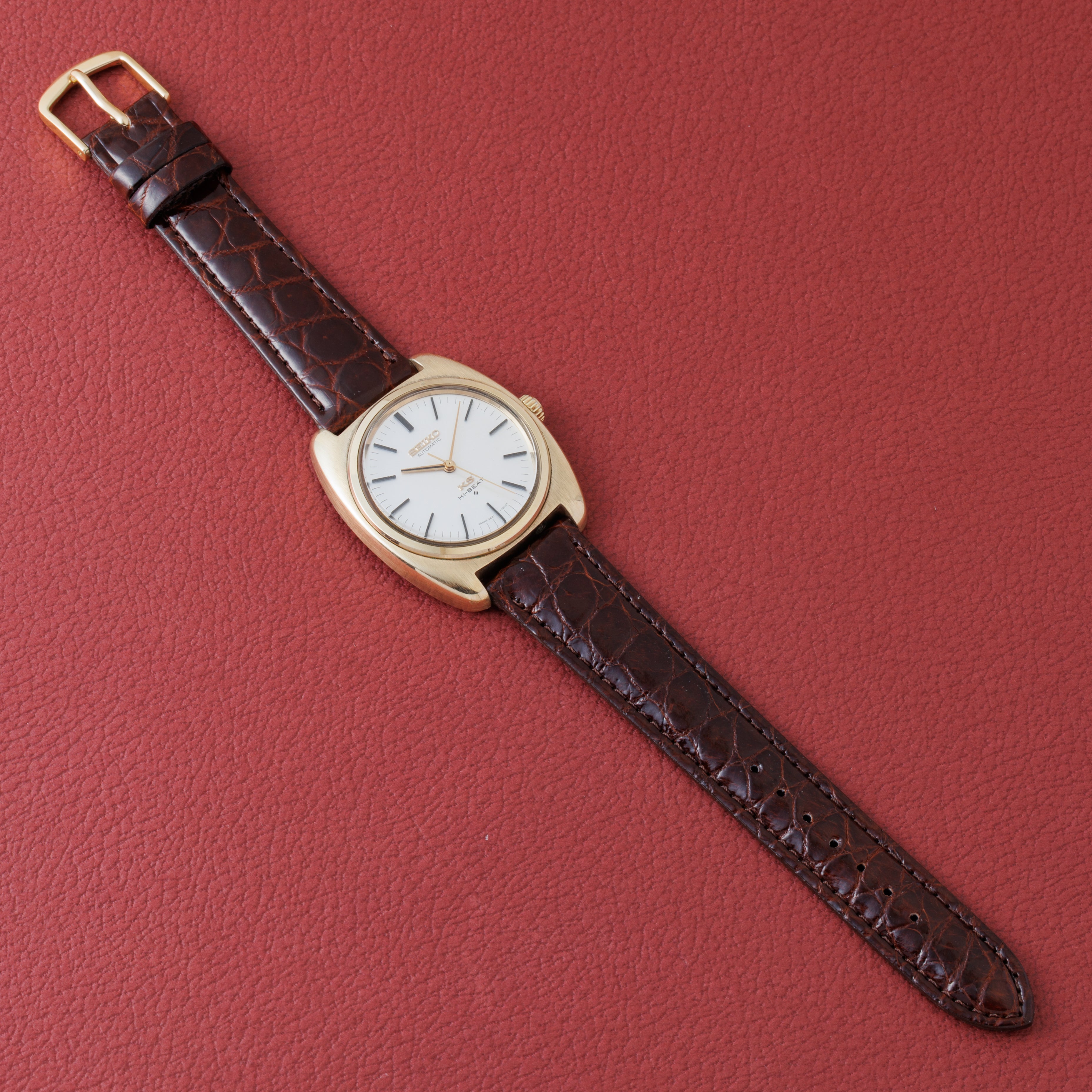 キングセイコー 56KS 1969年製 ハイビート 自動巻き クッションケース Ref.5621-7000