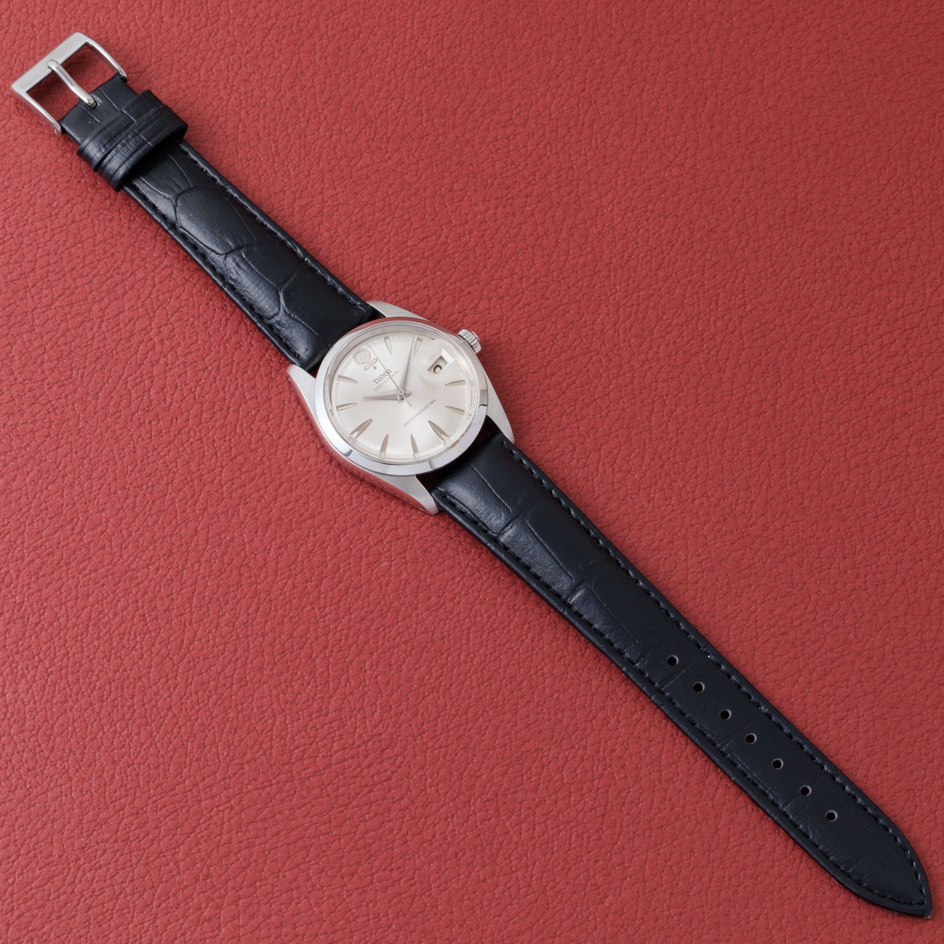 TUDOR デカバラ オイスターデイト Ref.7962 1965年製 オリジナルシルバーダイヤル 手巻き