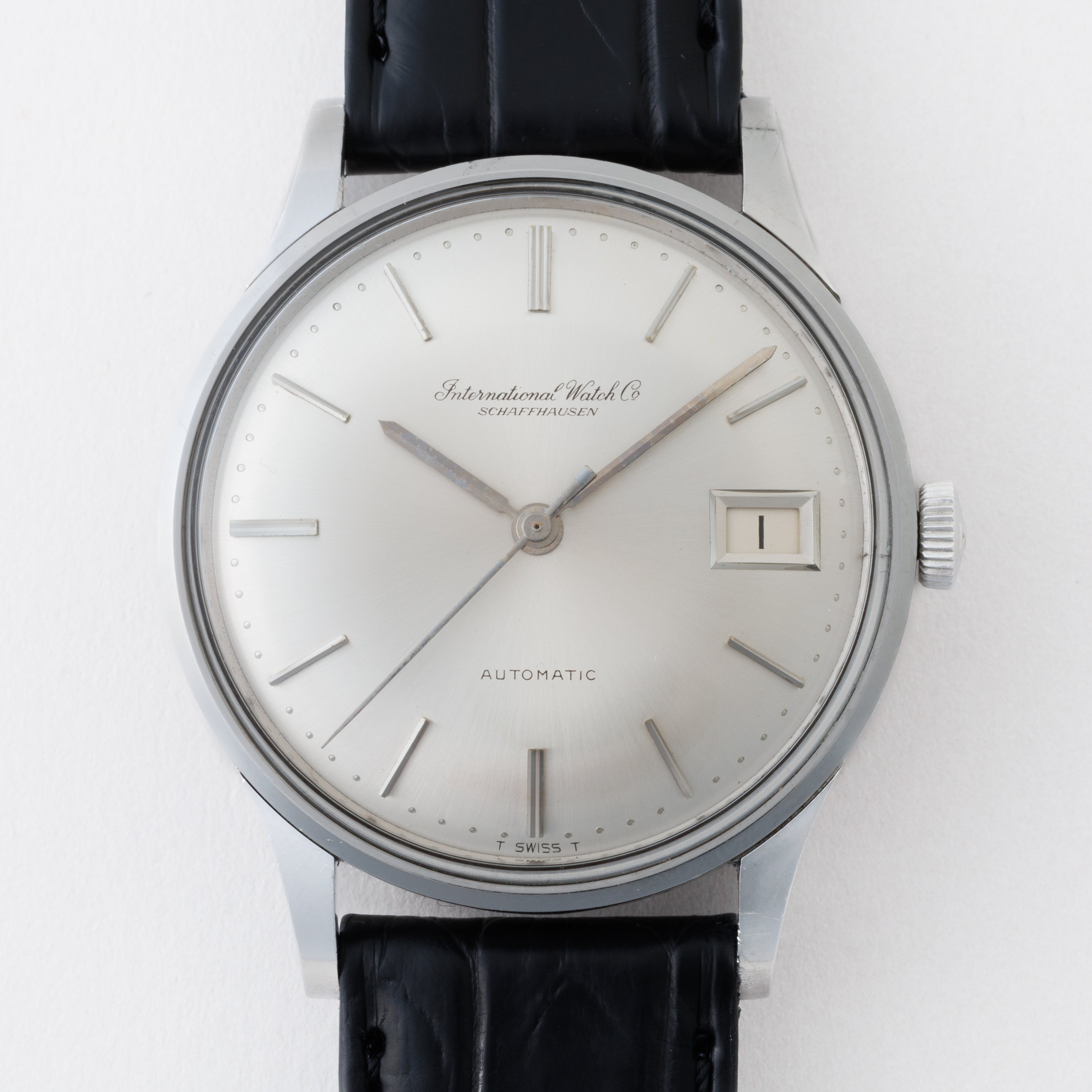 IWC ラウンドケース 1967年製 Ref.809A オートマチック デイト