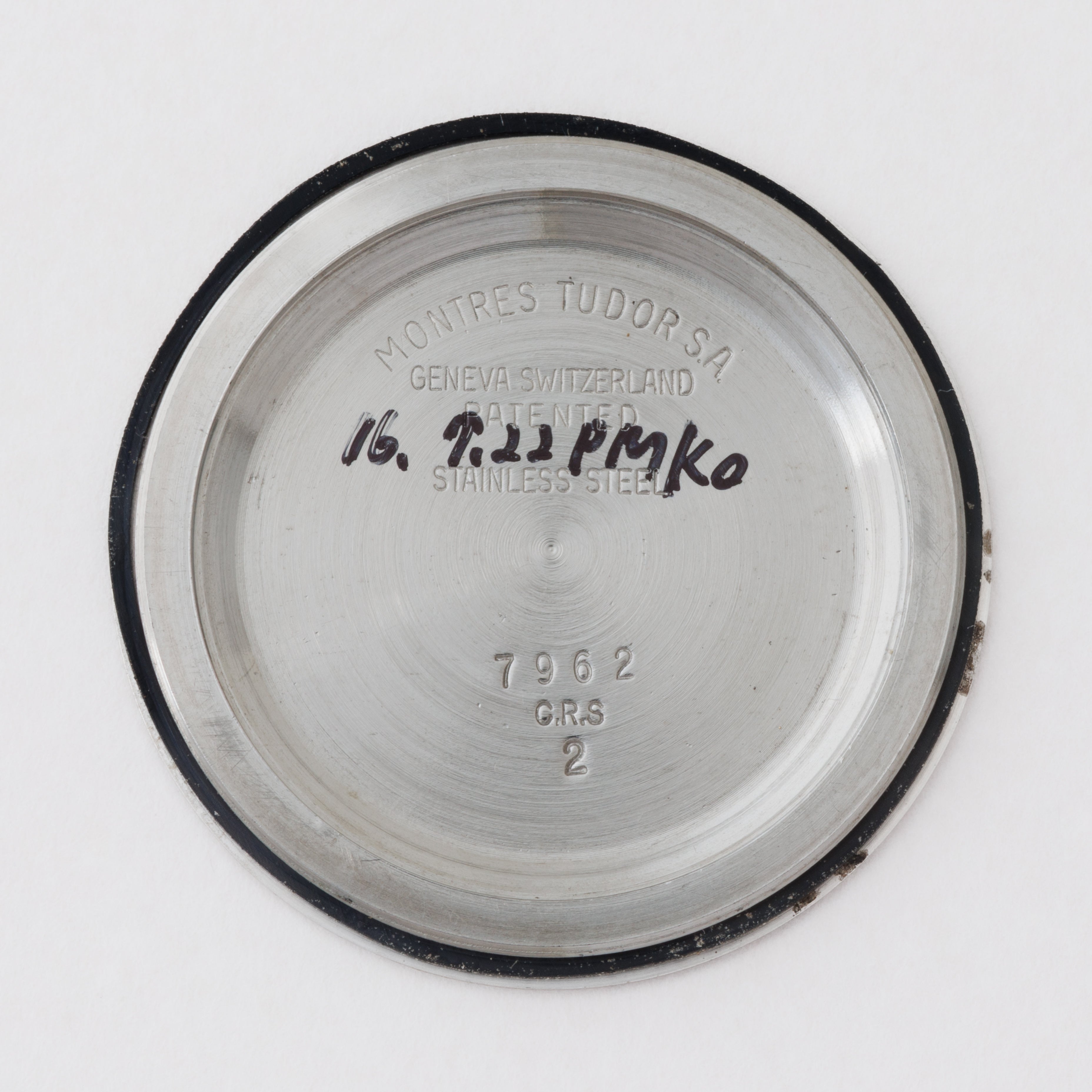 TUDOR デカバラ オイスターデイト Ref.7962 1965年製 オリジナルシルバーダイヤル 手巻き