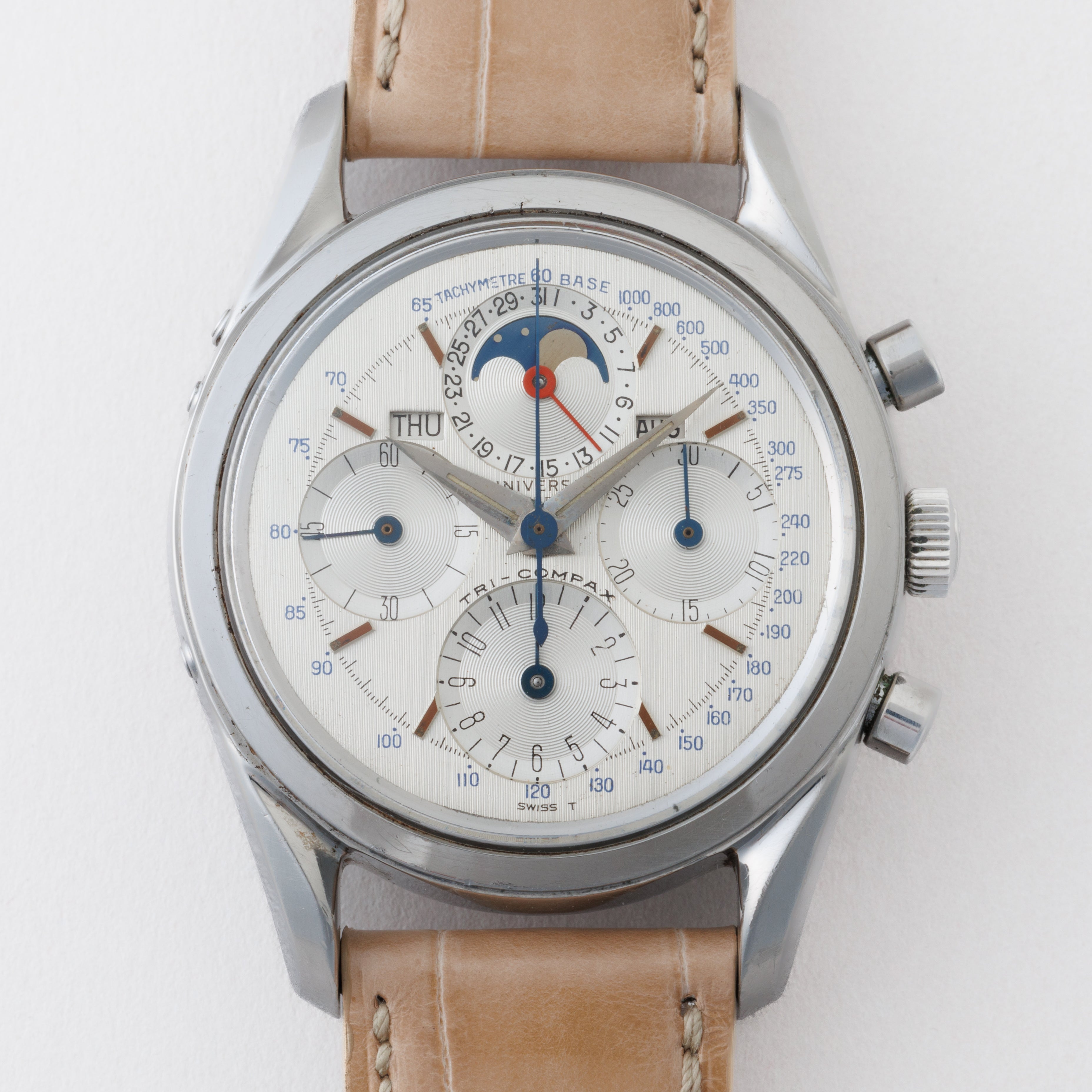 ユニバーサルジュネーブ トリコンパックス 1960年代製 Cal.281 手巻き Ref.222100‐2