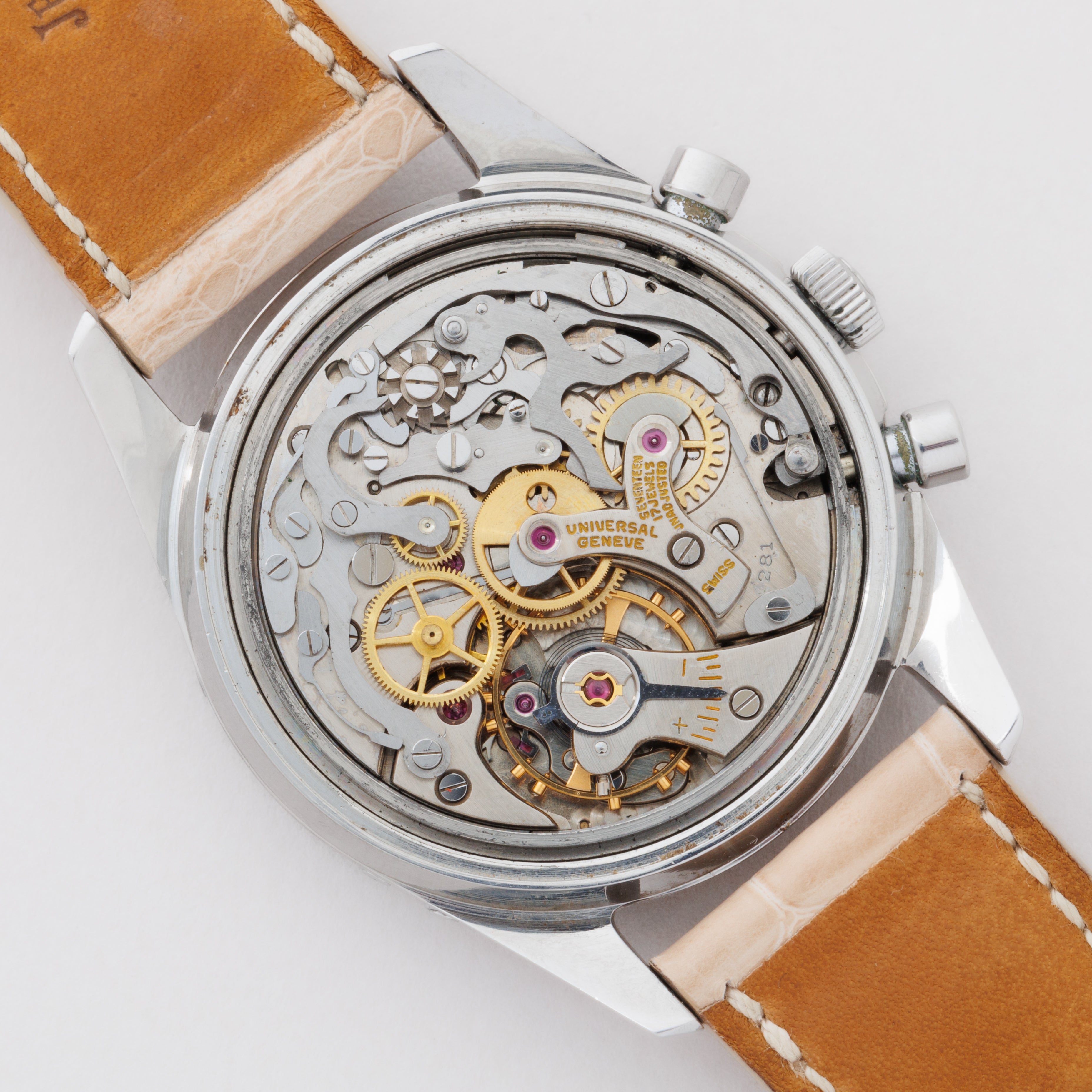 ユニバーサルジュネーブ トリコンパックス 1960年代製 Cal.281 手巻き Ref.222100‐2