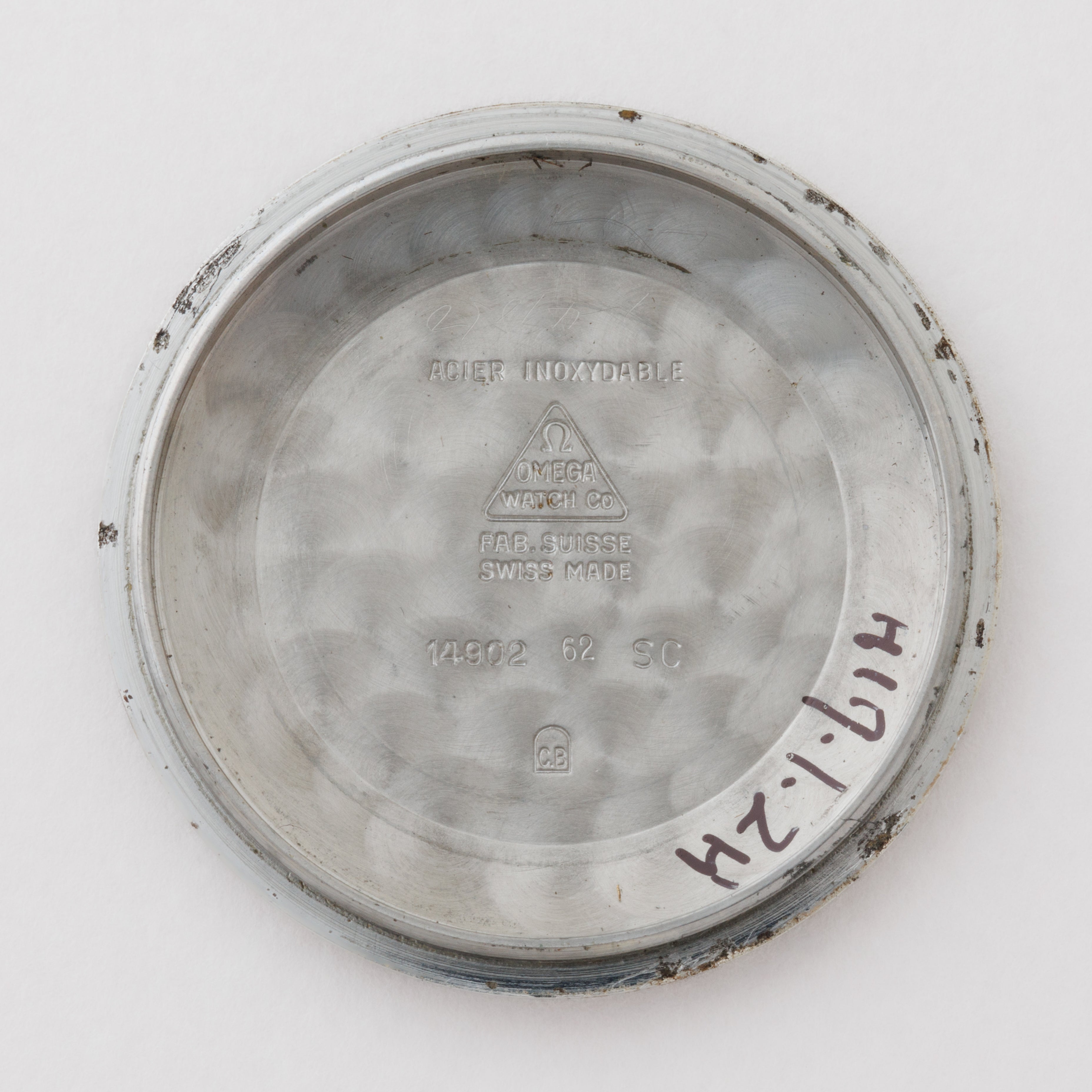オメガ コンステレーション 12角 1962年製 Ref.14902 62 SC シルバーダイヤル 純正ブレス 純正革ベルト付き
