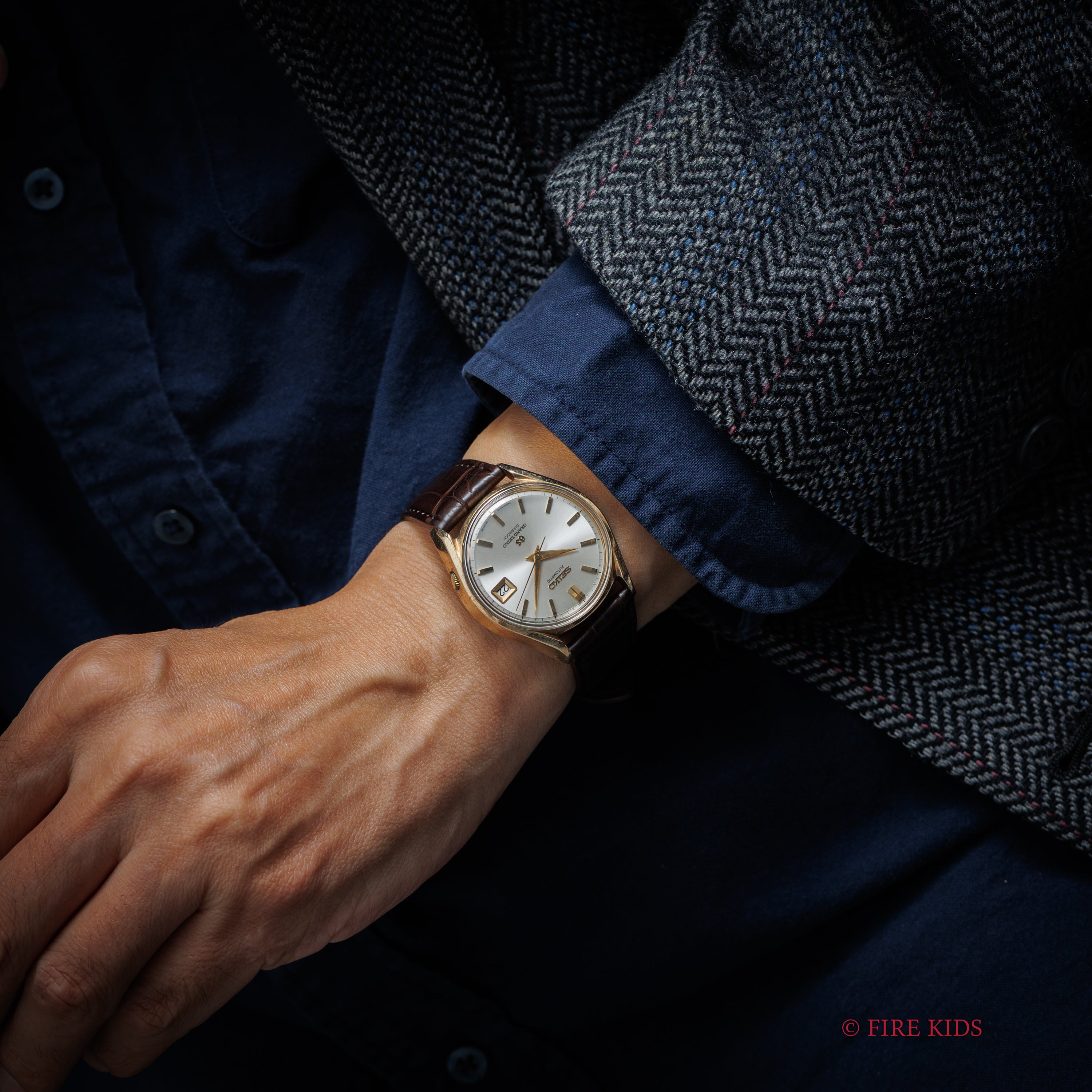 グランドセイコー 1967年製 Ref.6245-9001 キャップゴールド 自動巻き 62GS後期型