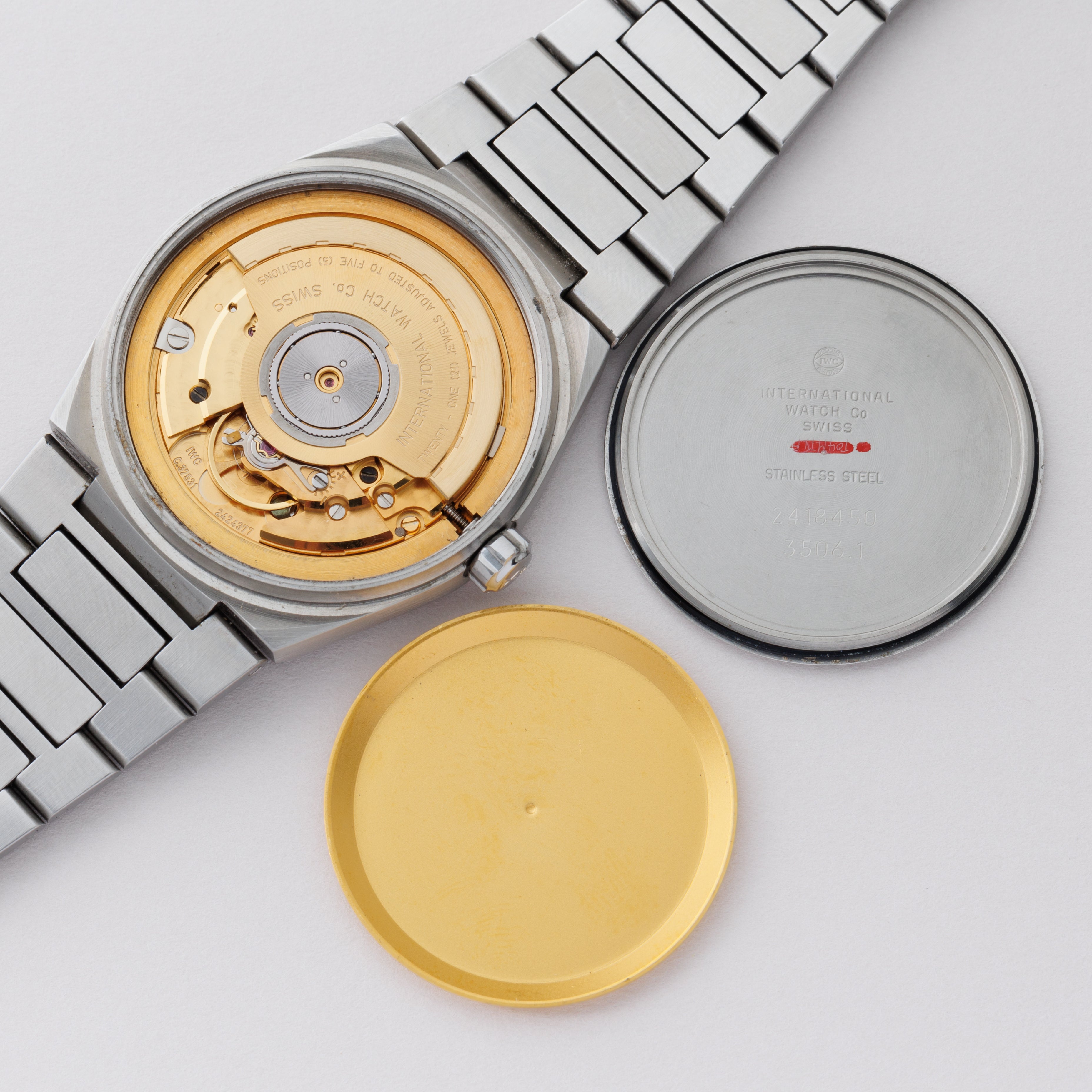 IWC インヂュニアSL Ref.3505 1980年代製 Cal.375