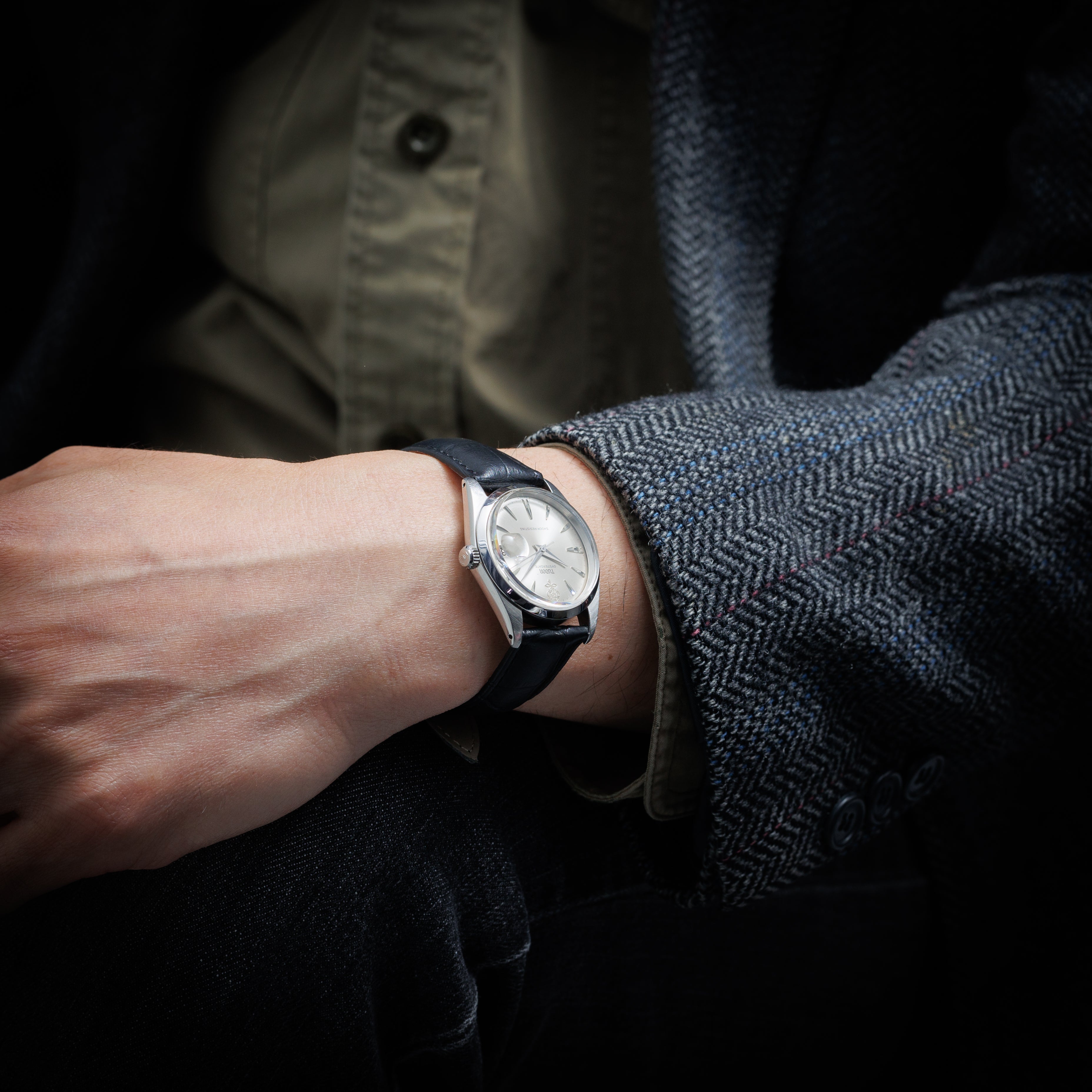 TUDOR デカバラ オイスターデイト Ref.7962 1965年製 オリジナルシルバーダイヤル 手巻き