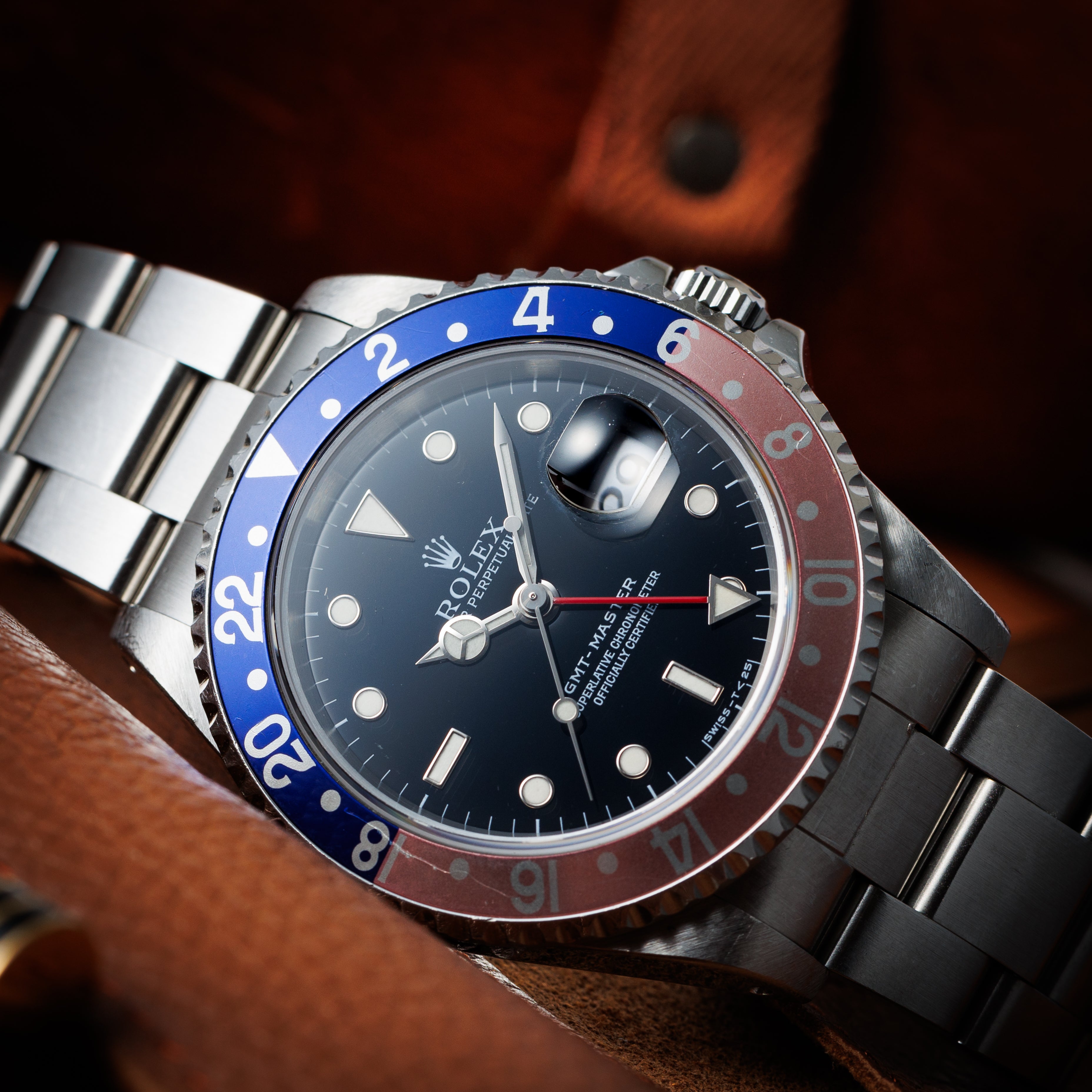 ロレックス GMTマスター 1997年~1998年製 Ref.16700 ペプシベゼル 箱、ギャラ付き