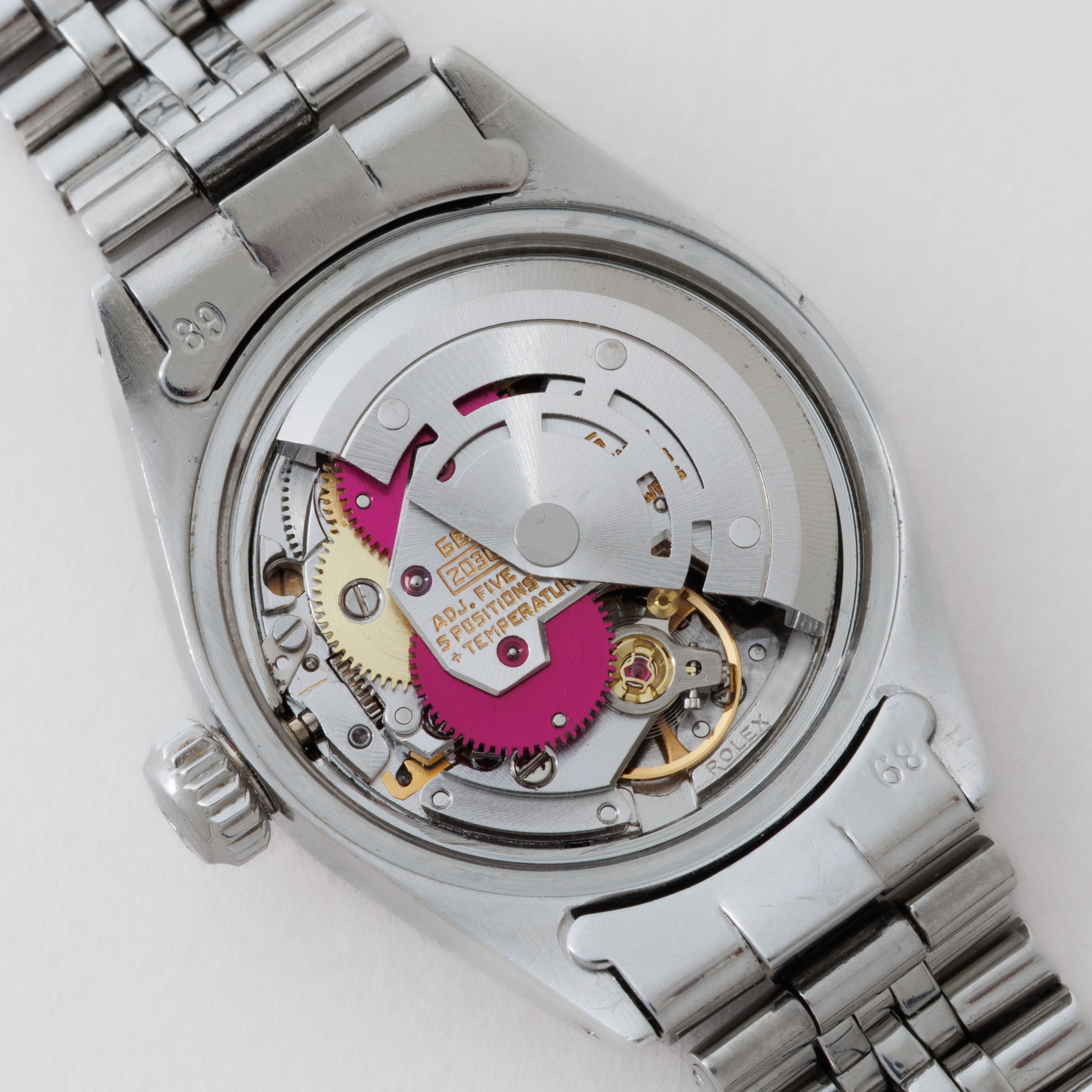 ロレックス レディース オイスターパーペチュアルデイト 1971年製 Ref.6917 ラジアルダイヤル