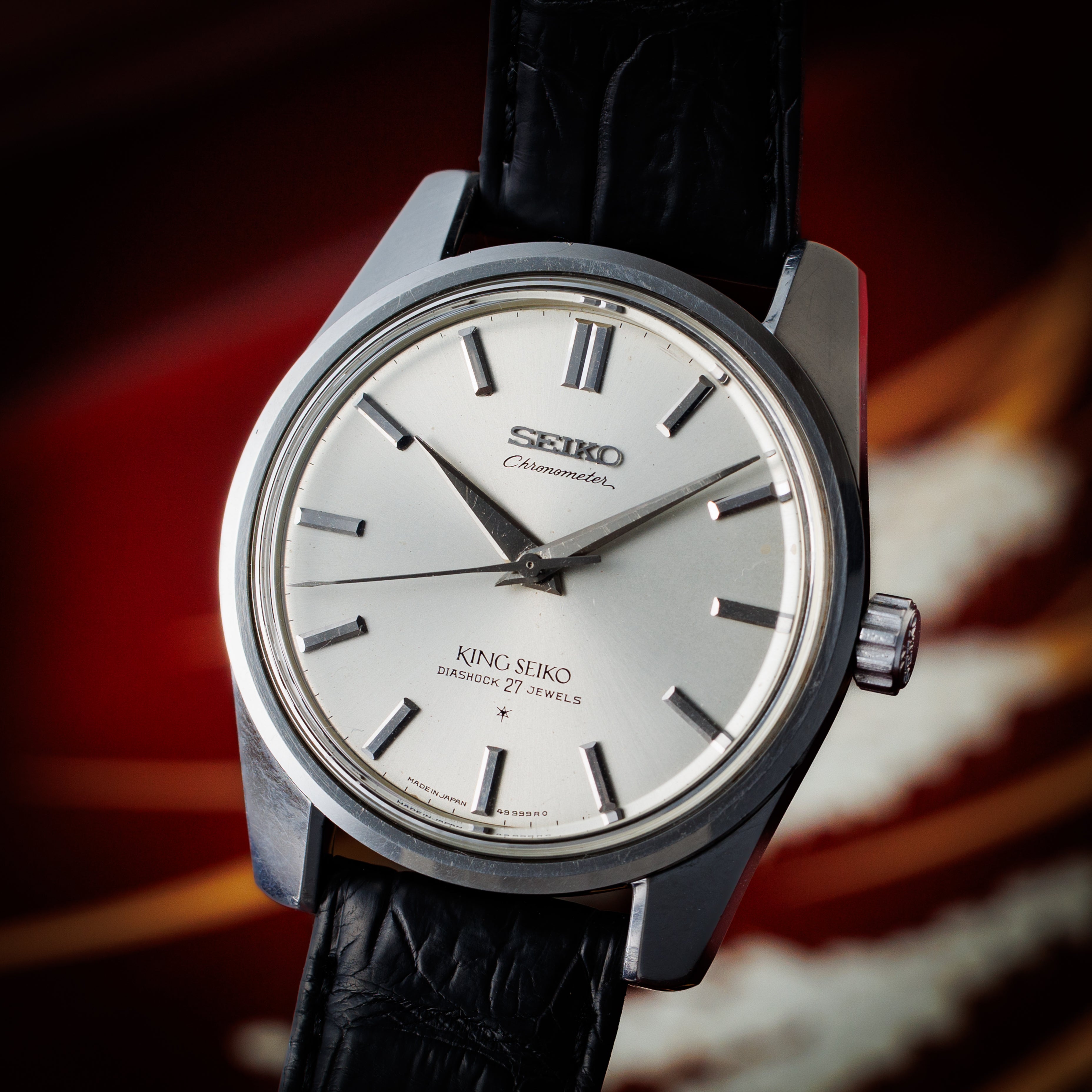 キングセイコー 筆記体クロノメーター 1964年製 Ref.49999 ライオンメダル 44KS 前期型