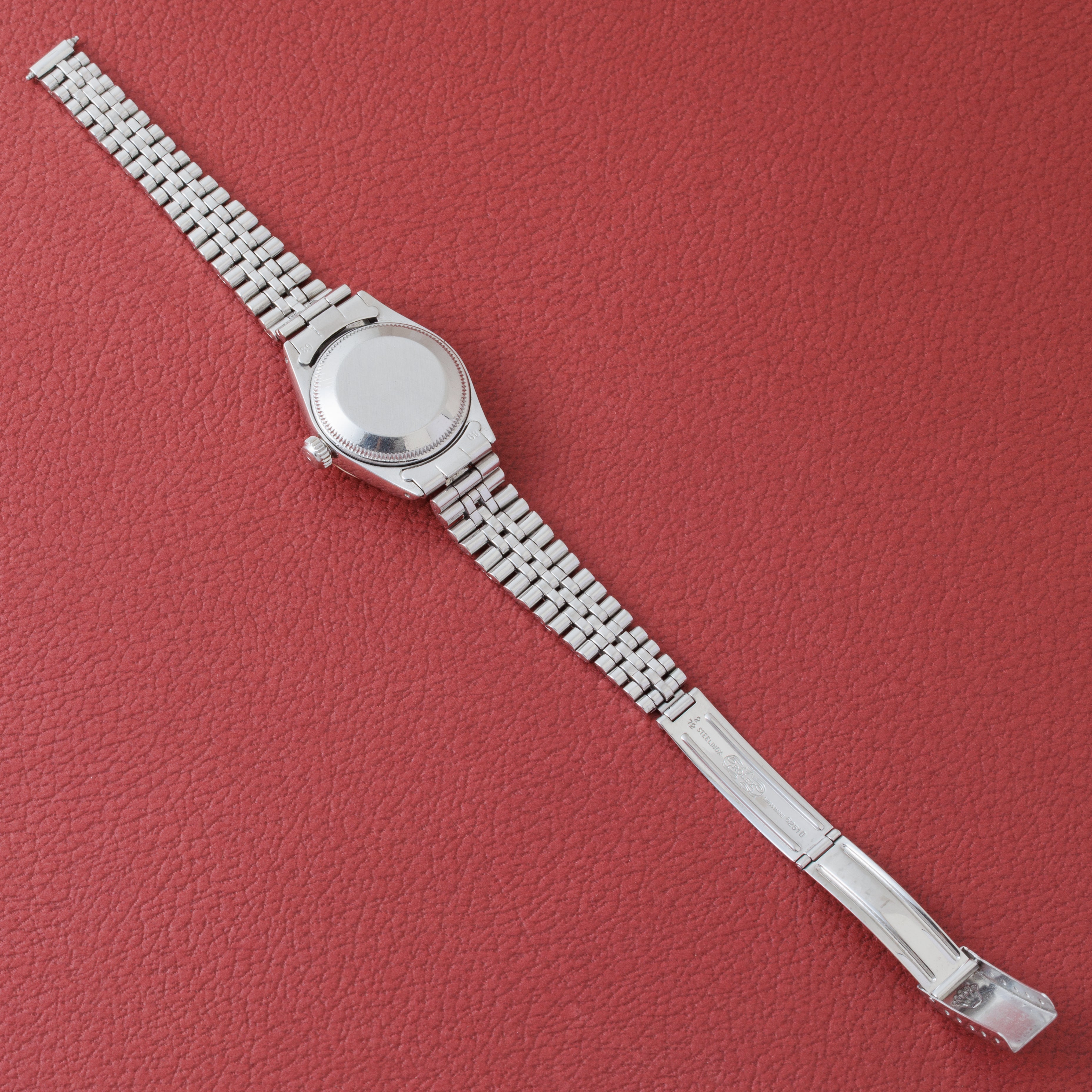 ロレックス レディース オイスターパーペチュアルデイト 1971年製 Ref.6917 ラジアルダイヤル