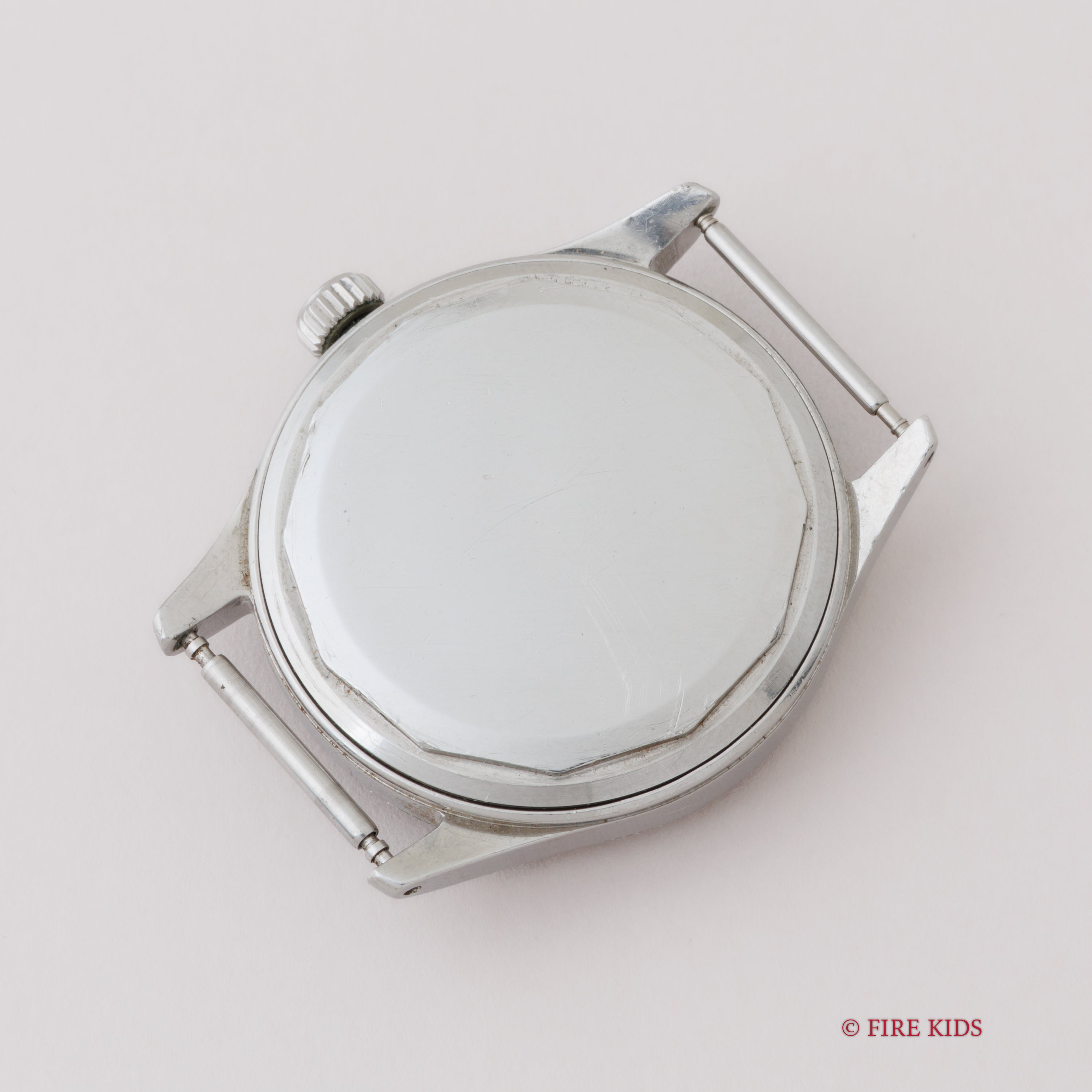 ラシン ギャレット 飛びアラビアダイヤル 1940年代 手巻き センターセコンド